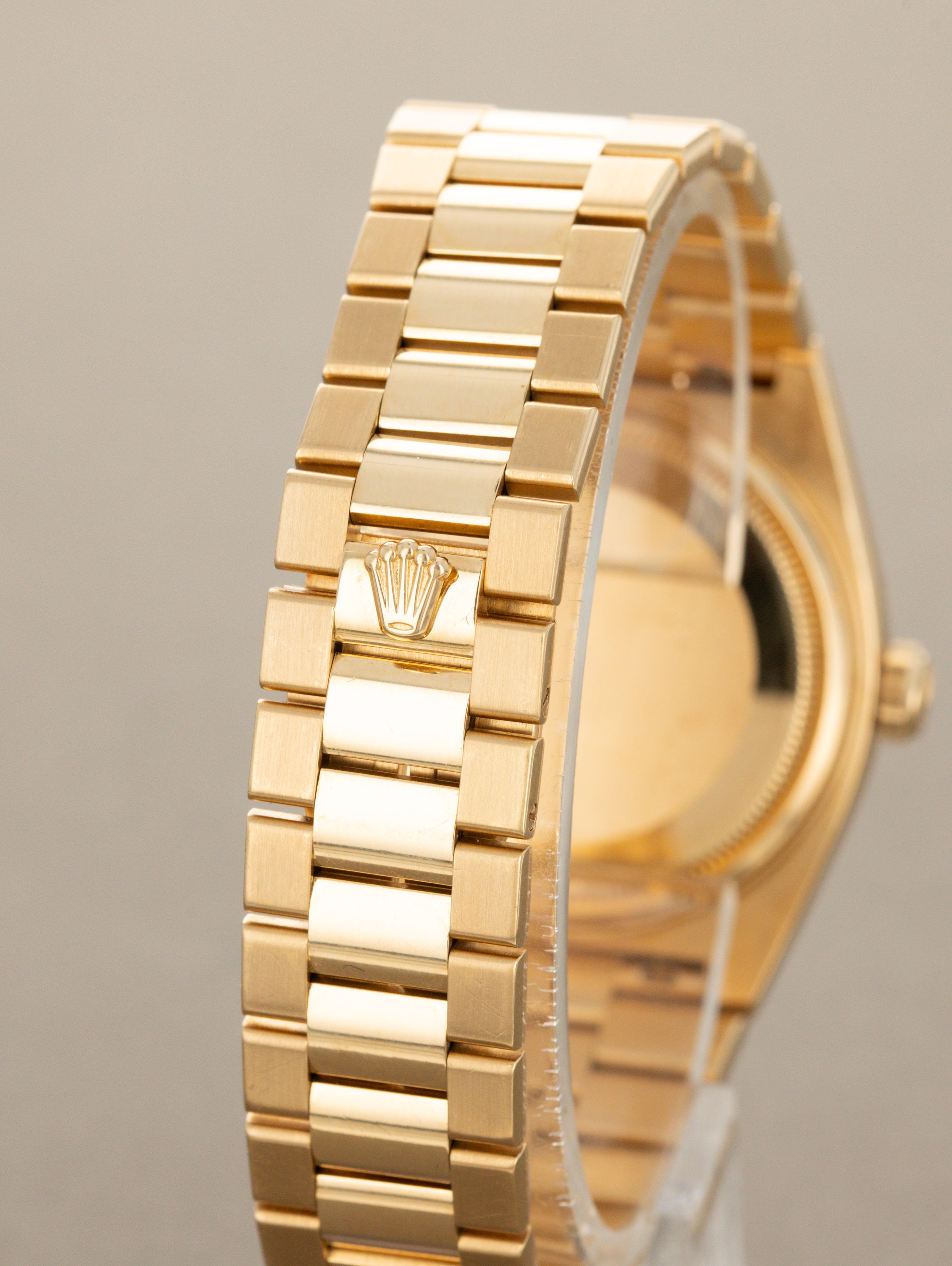Rolex Oysterquartz Day-Date Ref. 19018N - 'Burlwood' Dial