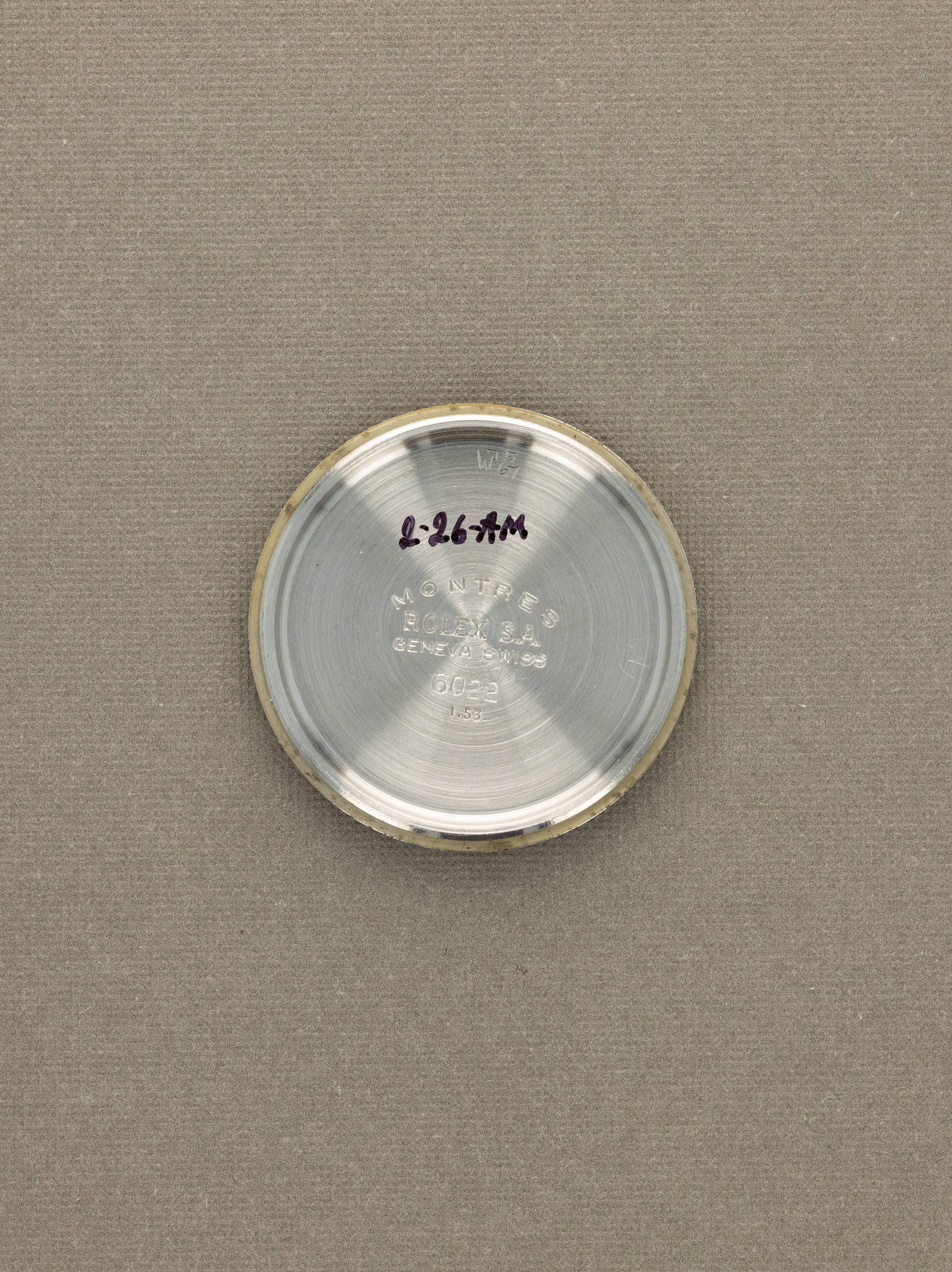 Rolex Oyster Ref. 6022 - Silver 'A.&J. Smith Aberdeen' Dial