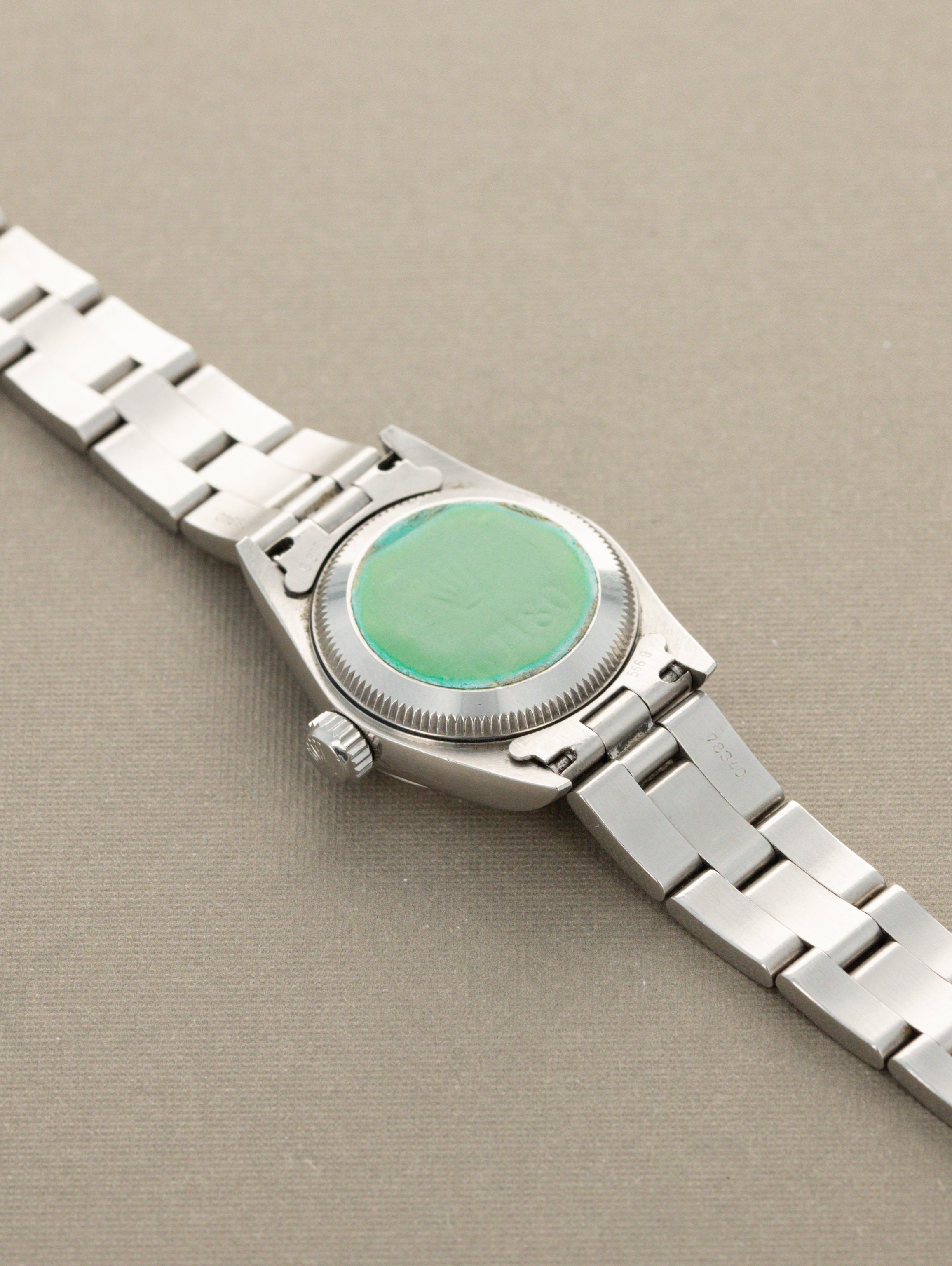 Rolex Oyster Perpetual Ref. 67180 - Gloss Black Tritium Dial Unpolished