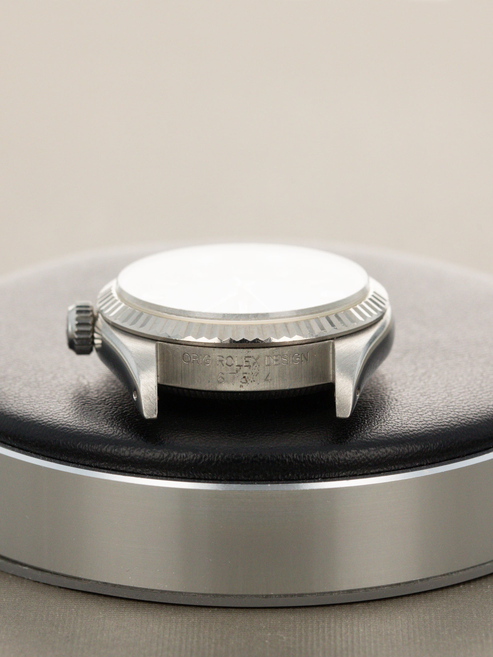 Rolex Oyster Perpetual Ref. 67514 'Midsize' - Gloss Black 'Explorer' Dial