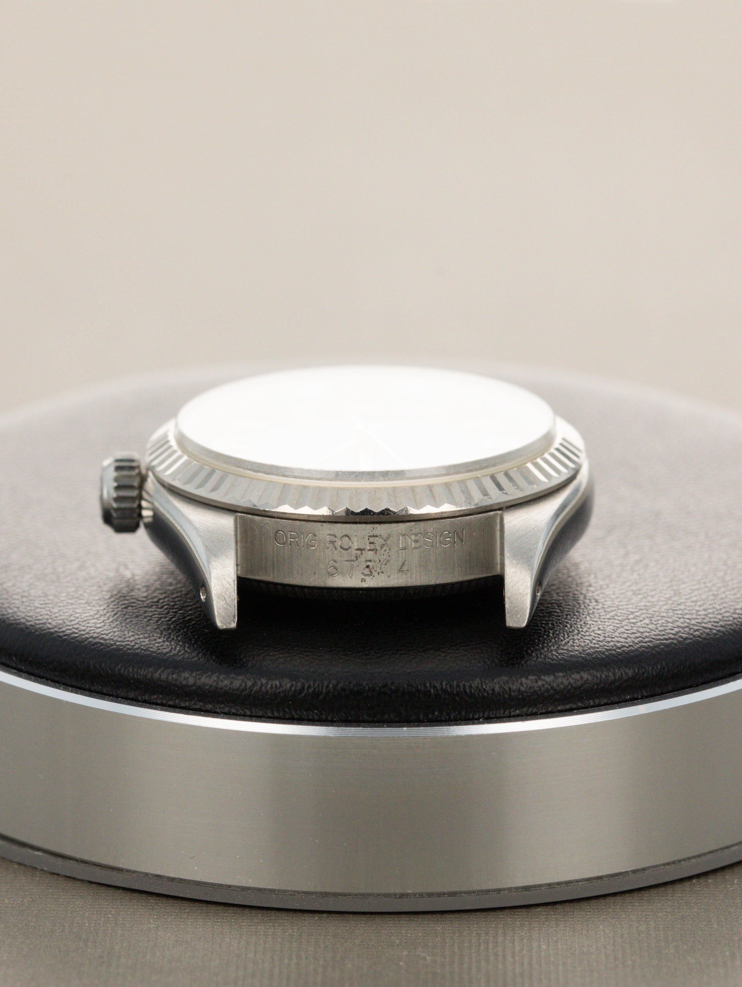 Rolex Oyster Perpetual Ref. 67514 'Midsize' - Gloss Black 'Explorer' Dial
