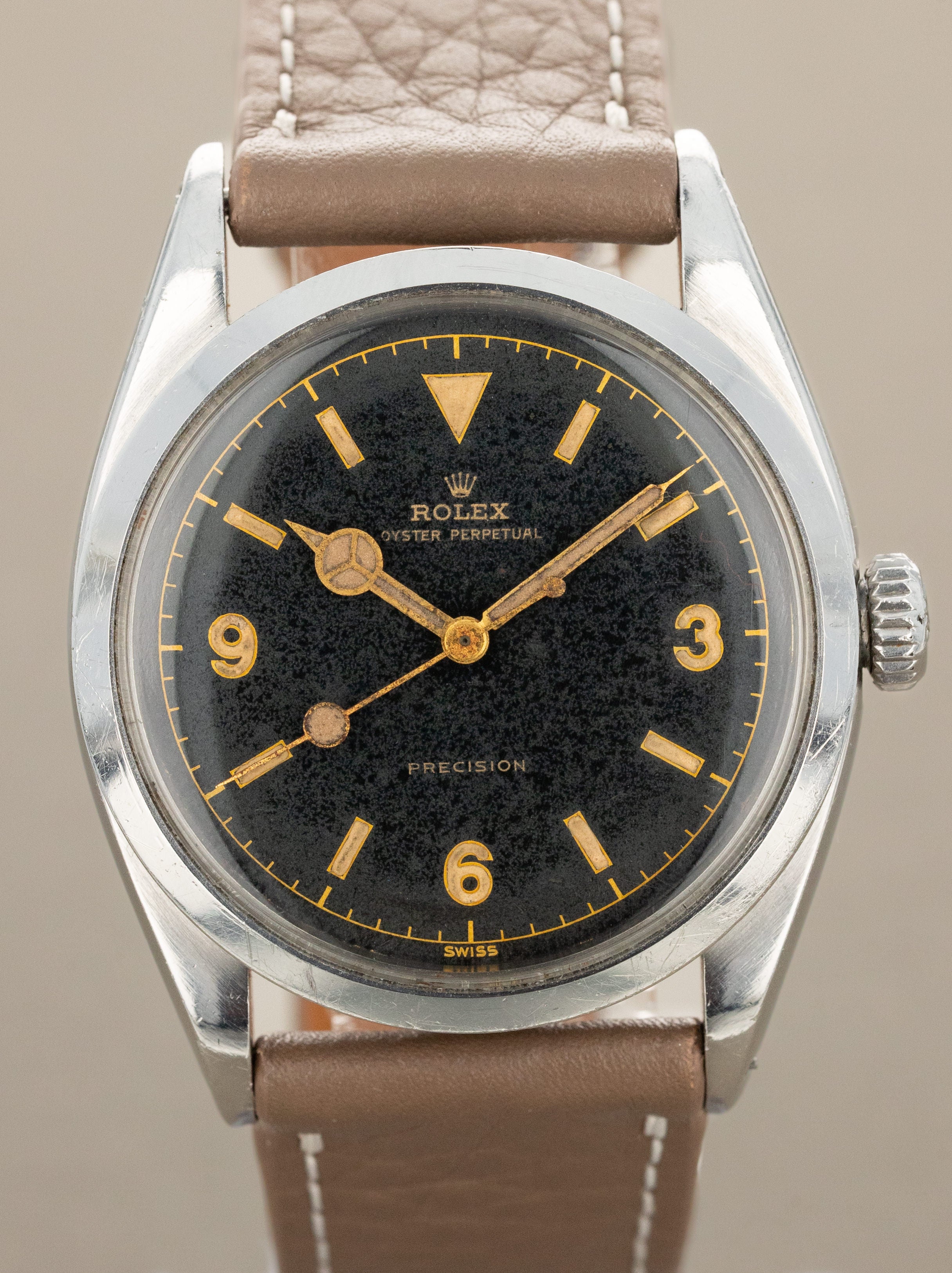 Rolex 'Pre-Explorer Ref. 6150 - Gilt 'Precision' Dial