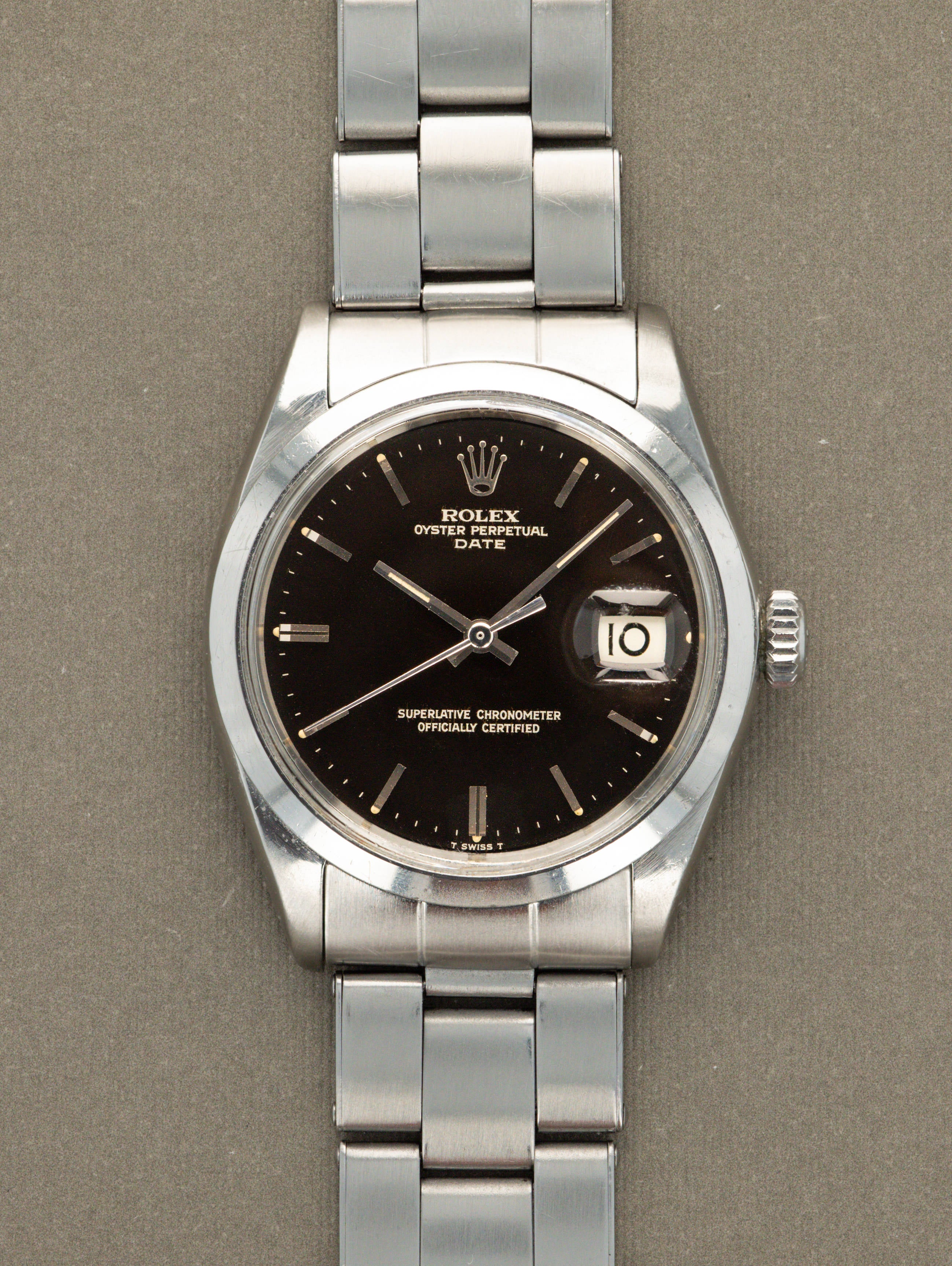 Rolex Oyster Perpetual Date Ref. 1500 - Tropical 'Gilt' Dial