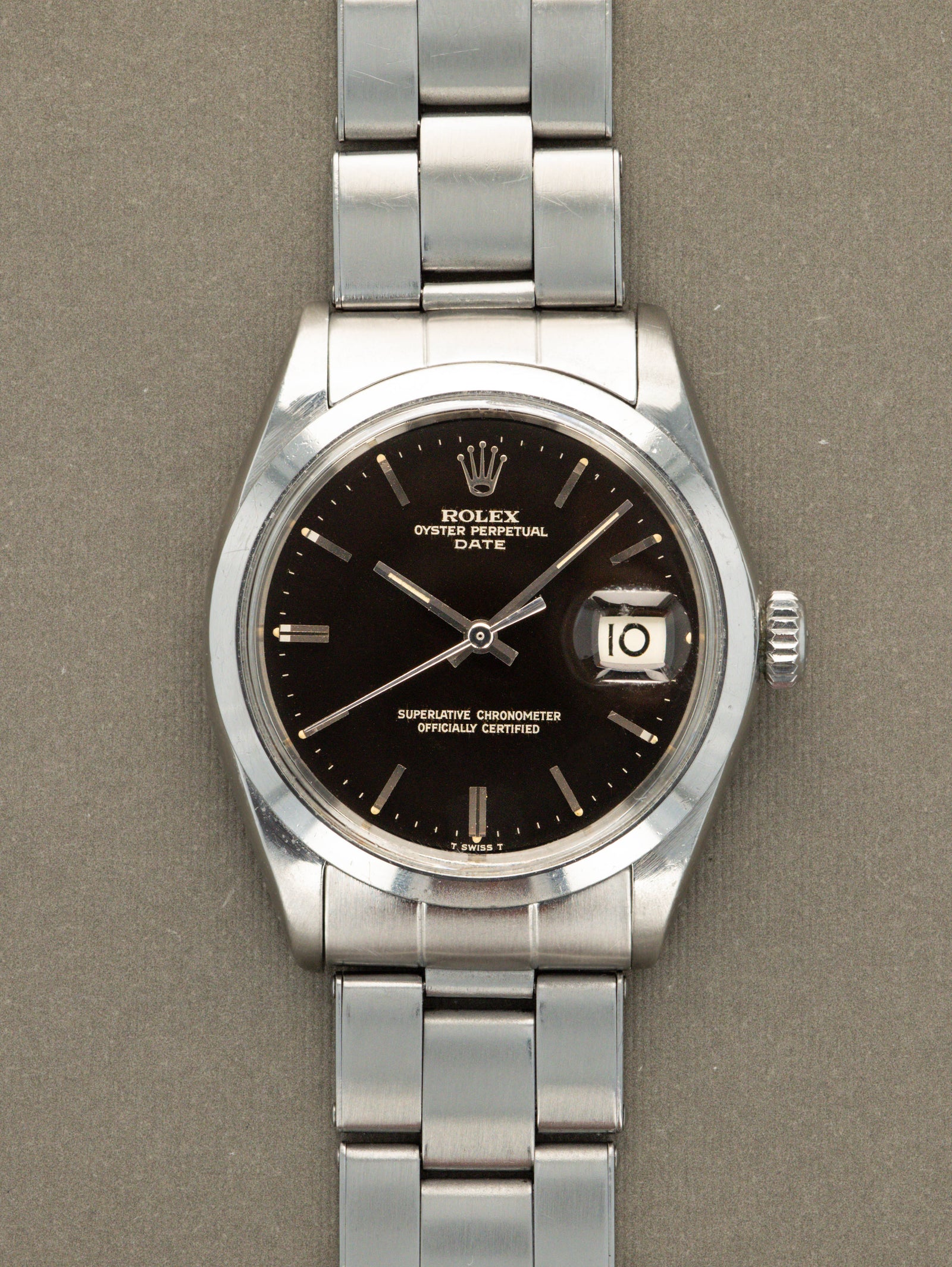 Rolex Oyster Perpetual Date Ref. 1500 - Tropical 'Gilt' Dial