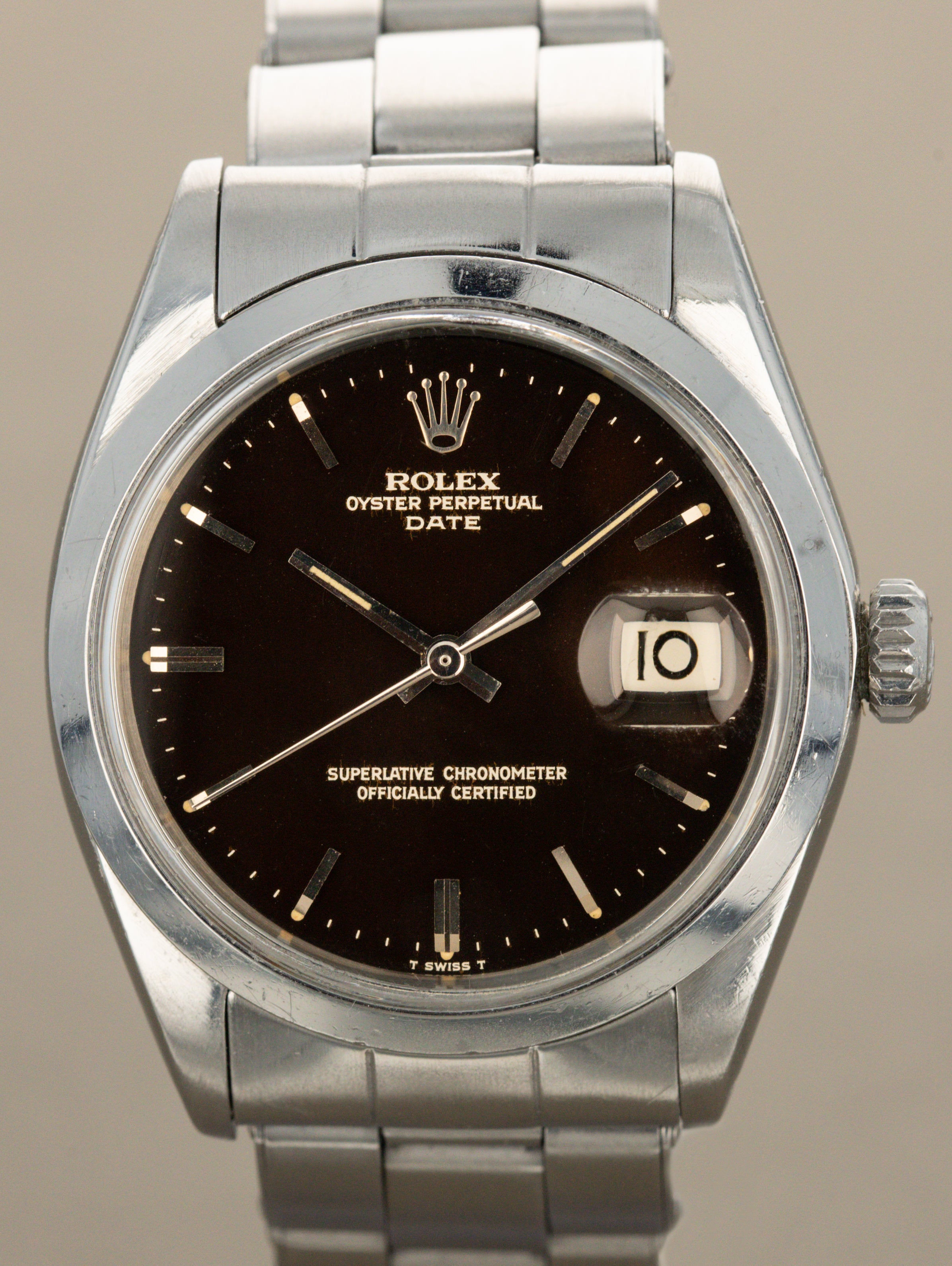 Rolex Oyster Perpetual Date Ref. 1500 - Tropical 'Gilt' Dial