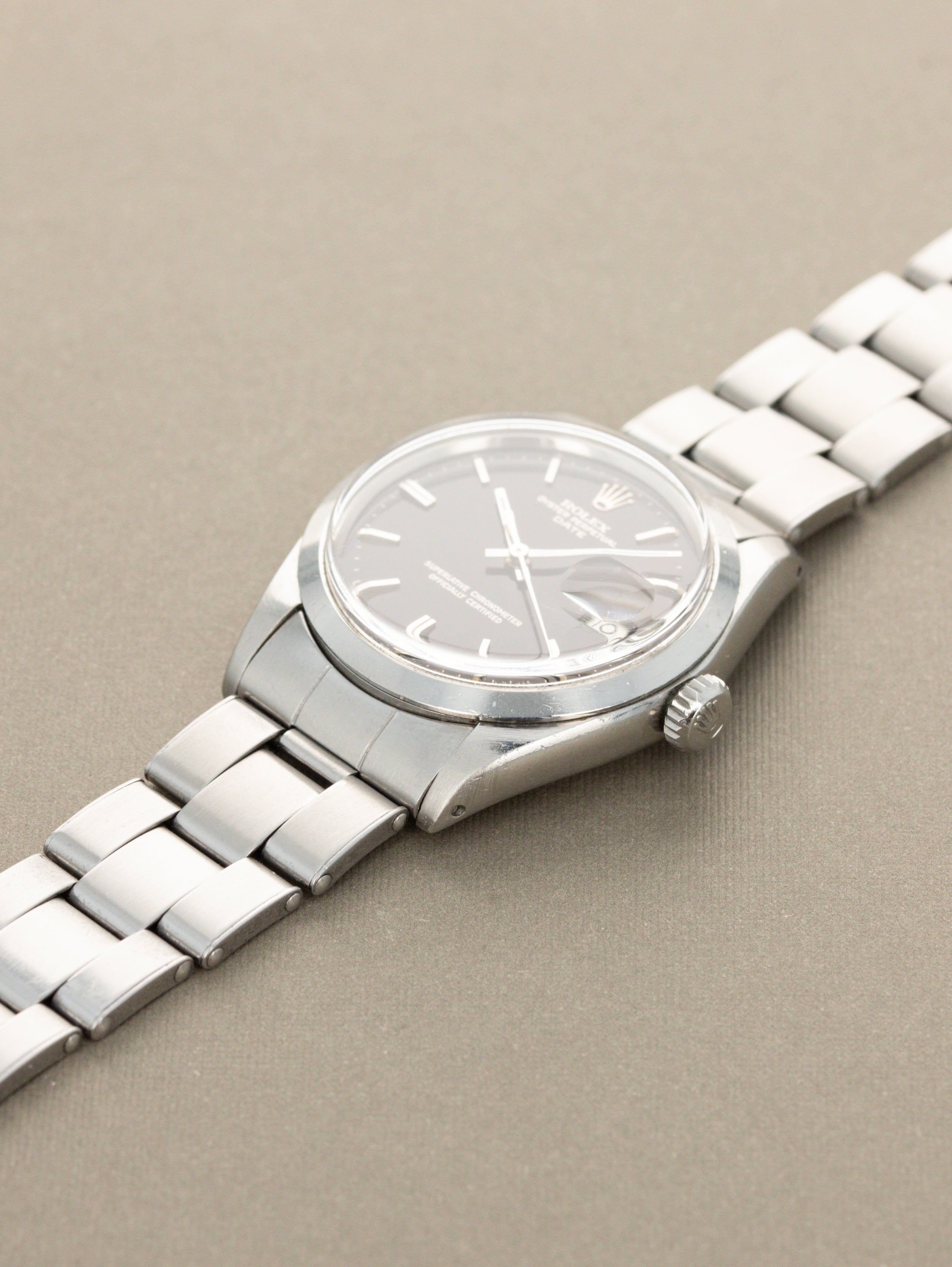 Rolex Oyster Perpetual Date Ref. 1500 - Tropical 'Gilt' Dial