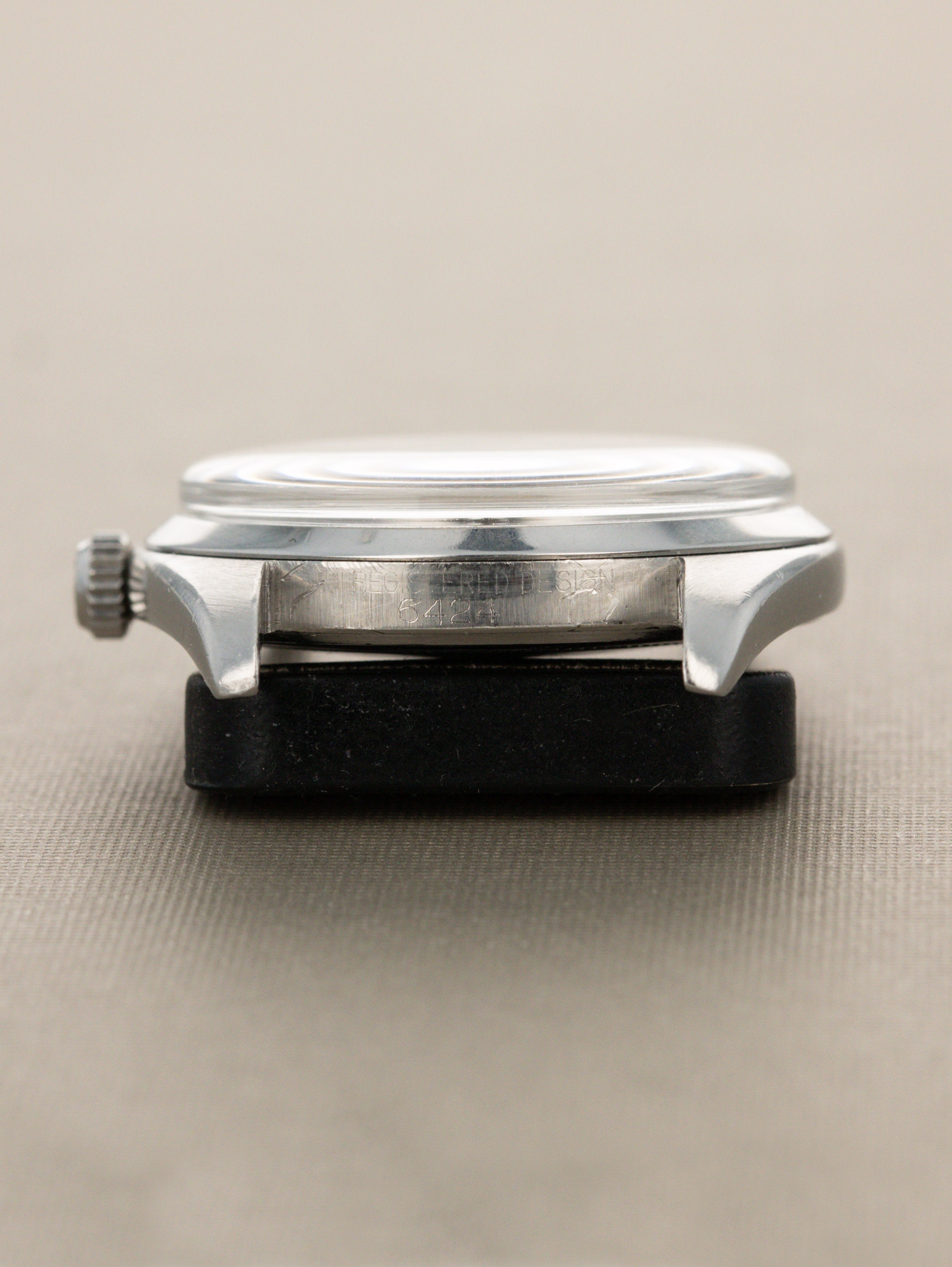 Rolex Oyster Ref. 6424 - 'Jumbo' Black 'Gilt ' Dial