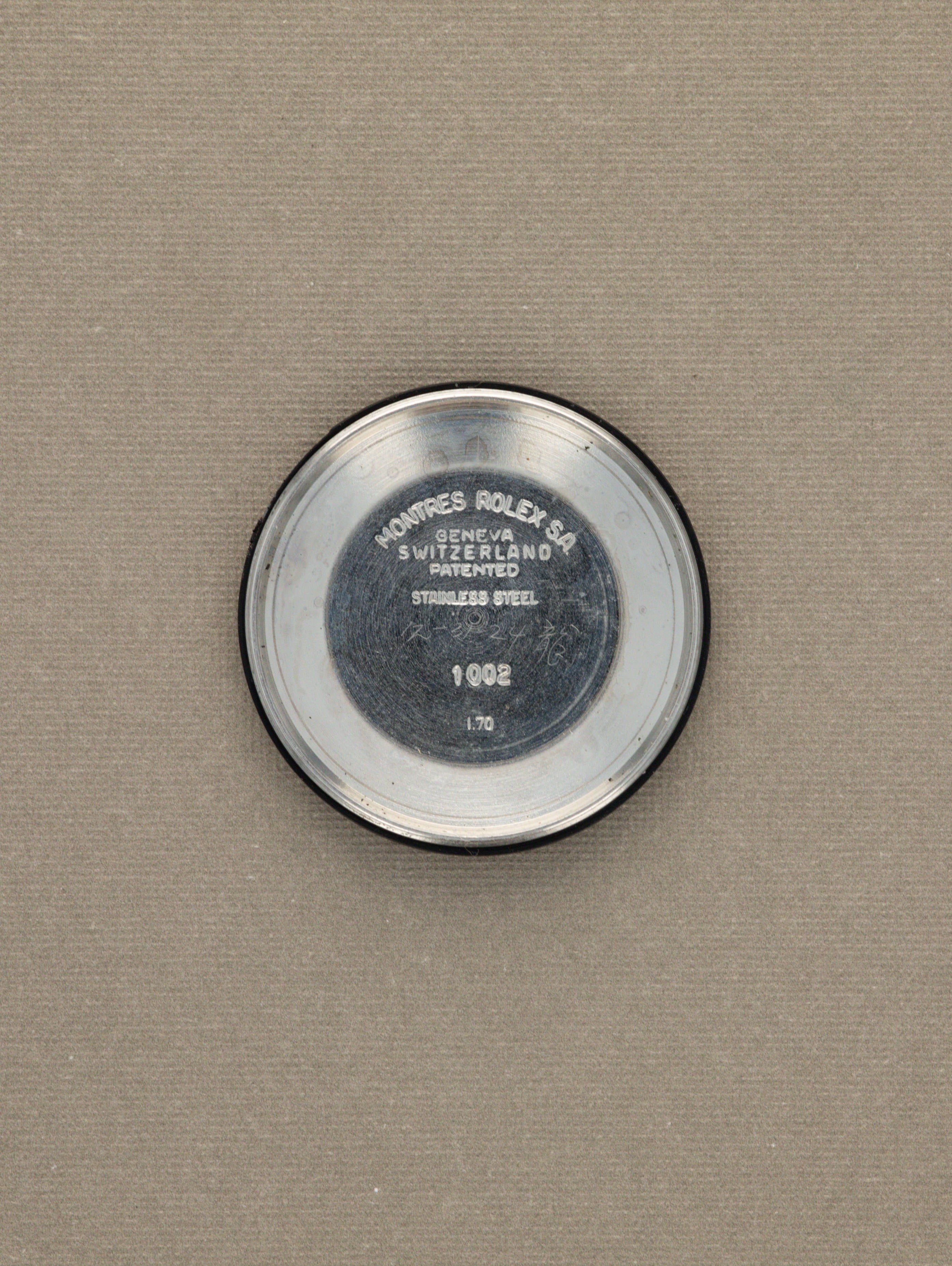 Rolex Oyster Perpetual Ref. 1002 - Blue 'Mosaic' Dial Unpolished