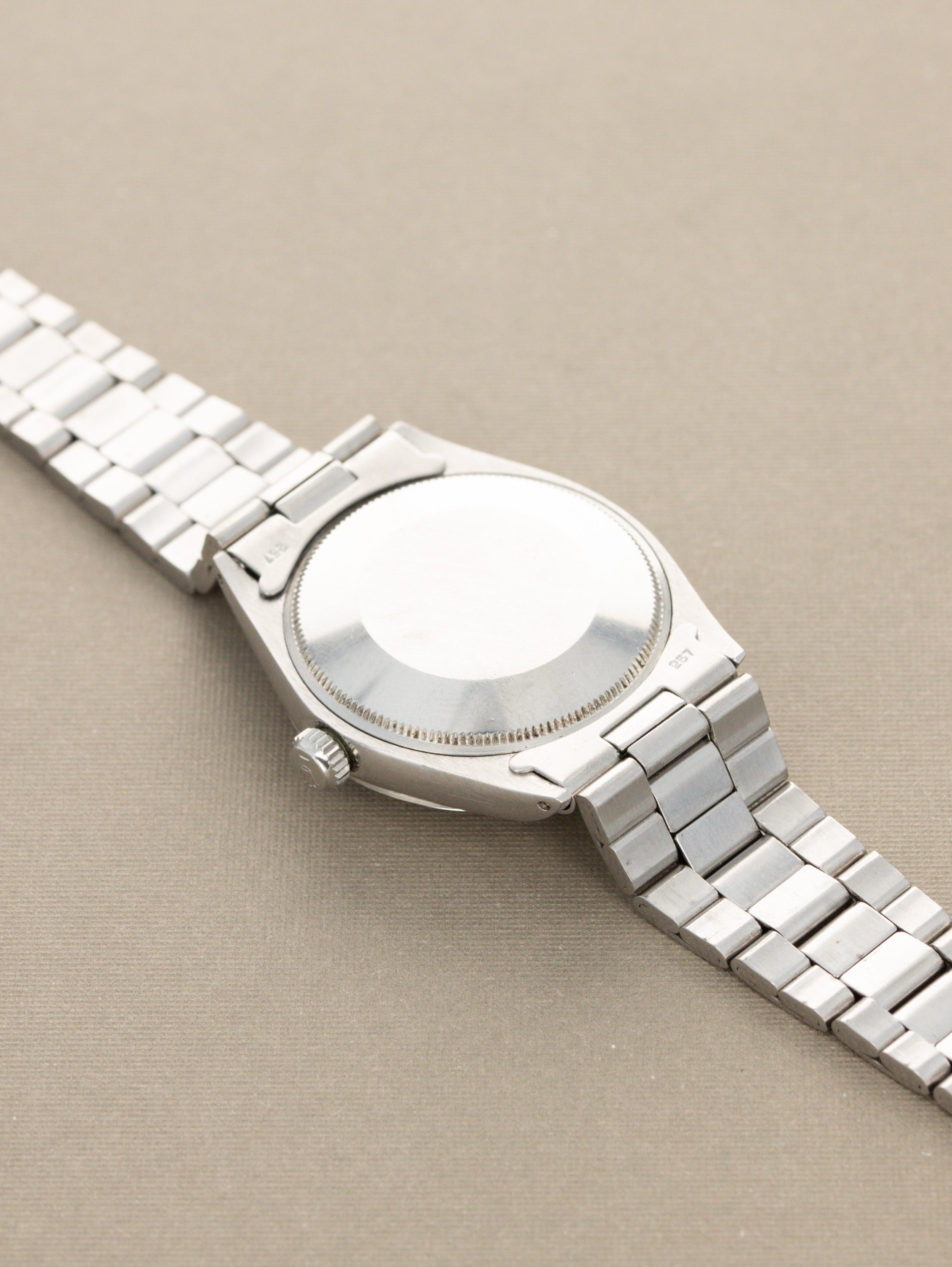 Rolex Oyster Perpetual Ref. 1002 - Blue 'Mosaic' Dial Unpolished