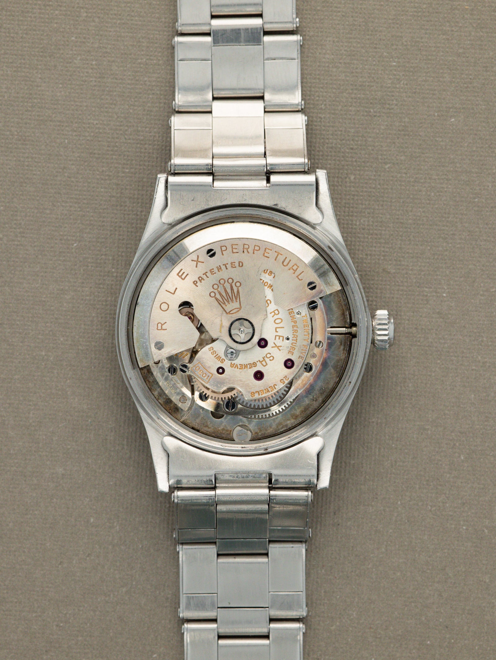 Rolex Oyster Perpetual Ref. 6532 - Silver 'Concentric-Sector' Dial