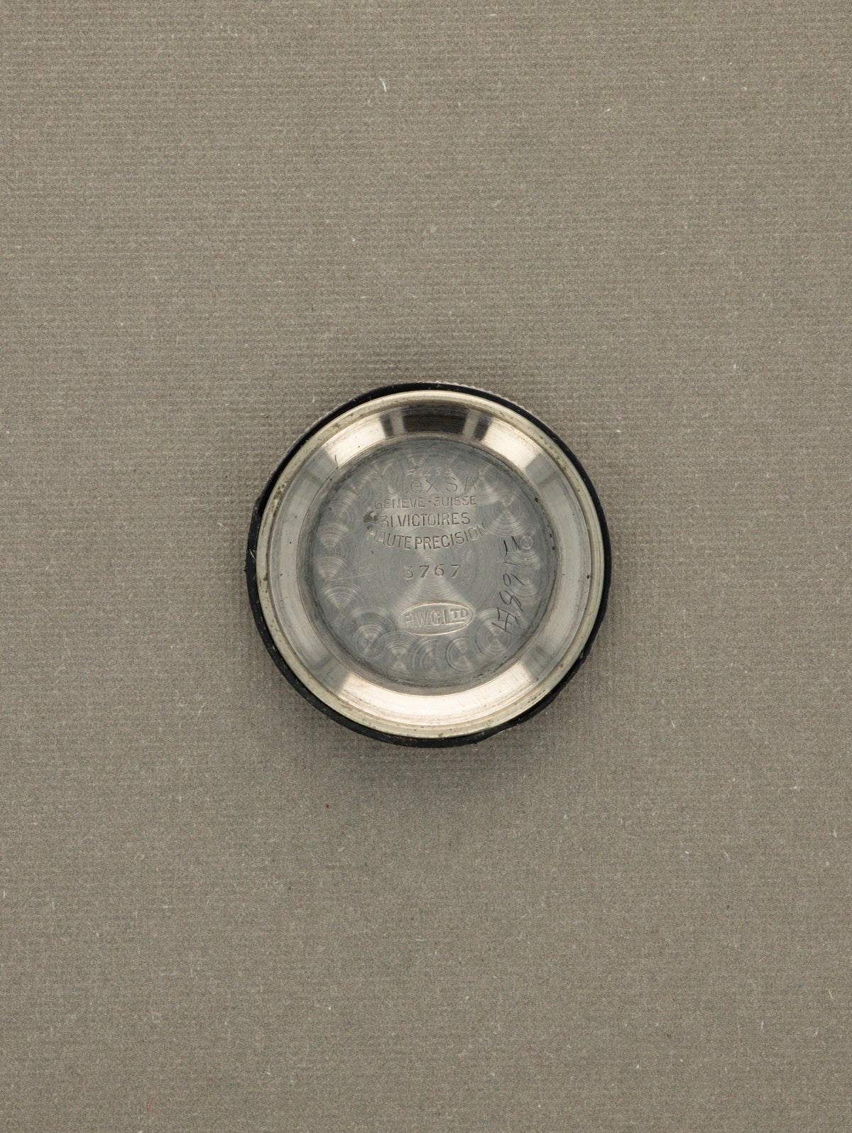 Rolex Oyster Perpetual 'Mid Size' Ref. 3767 - Silver 'Tangerine' Patina Dial