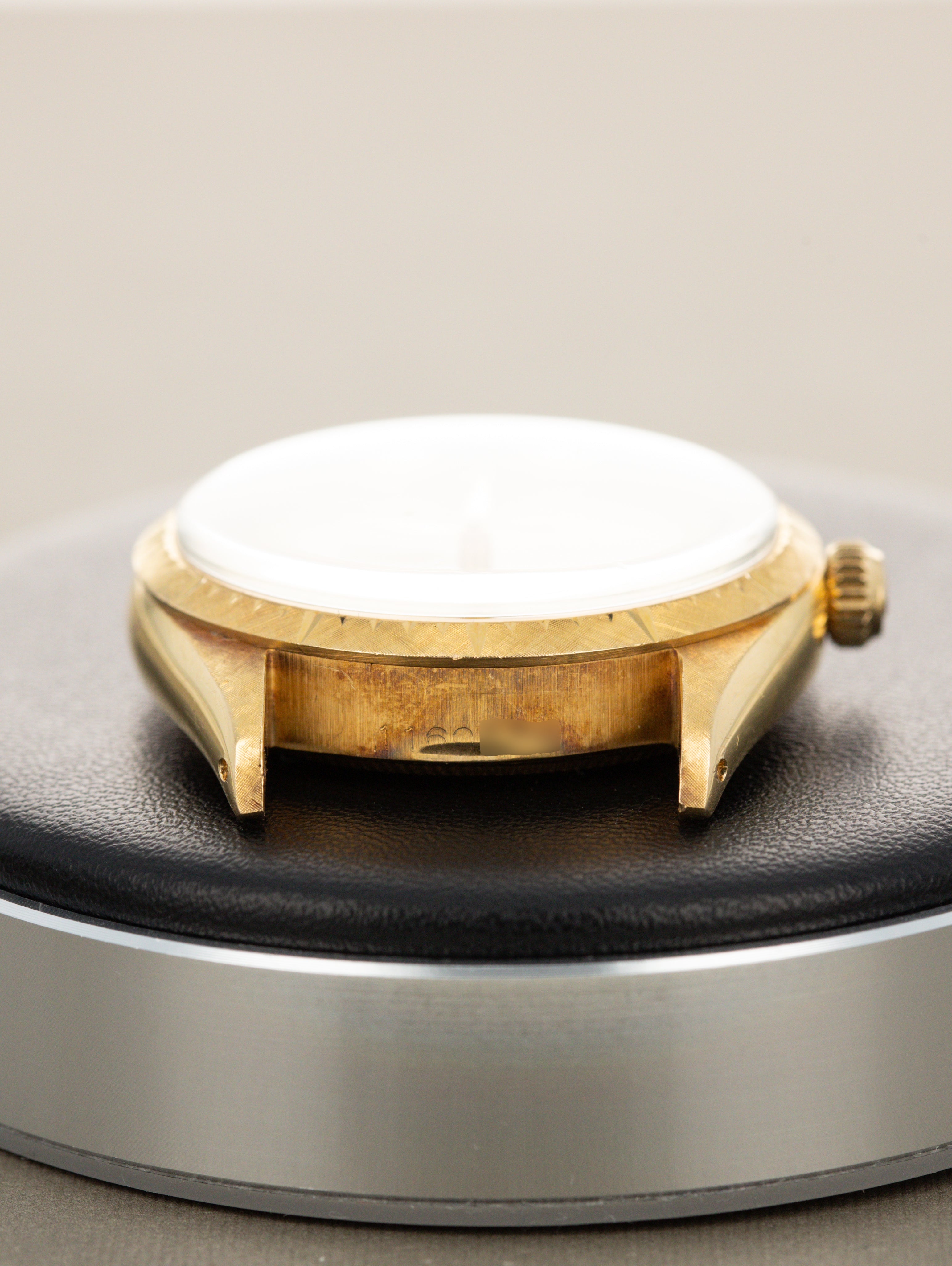 Rolex Oyster Perpetual Ref. 1009 'Zephyr' - Champagne 'Crosshair' Dial French Import Unpolished