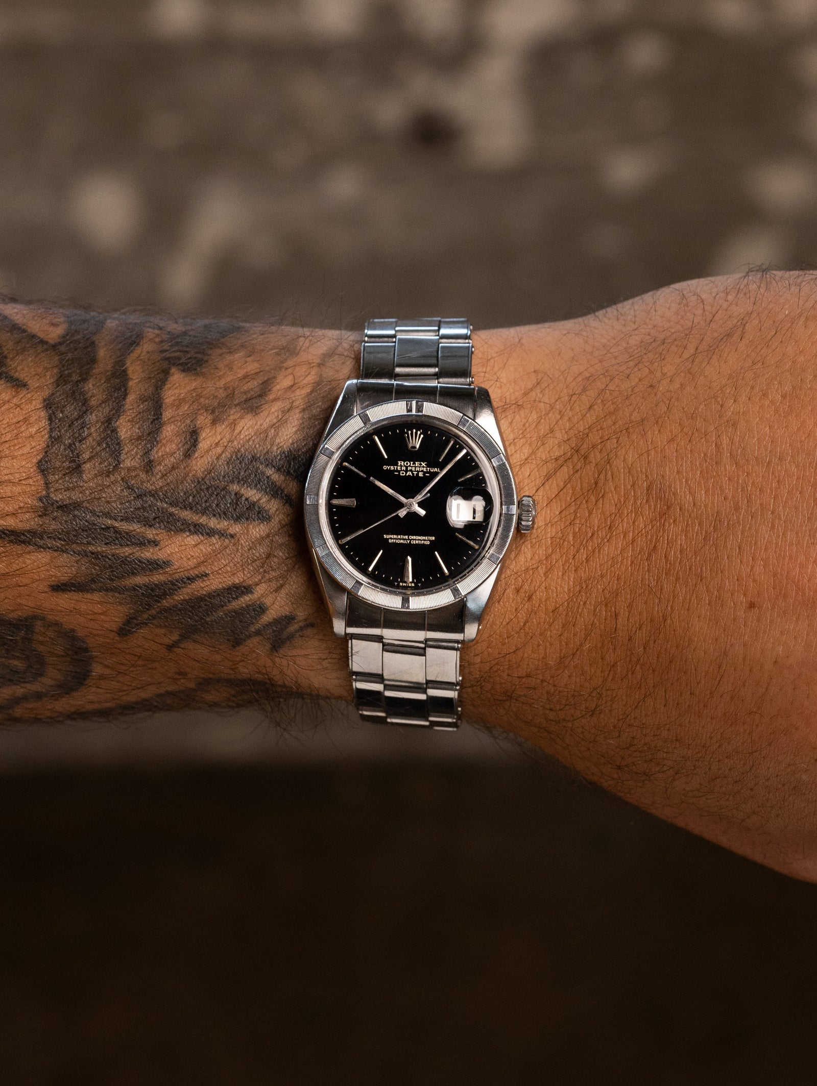 Rolex Oyster Perpetual Date Ref. 1501 - Black 'Gilt' Dial