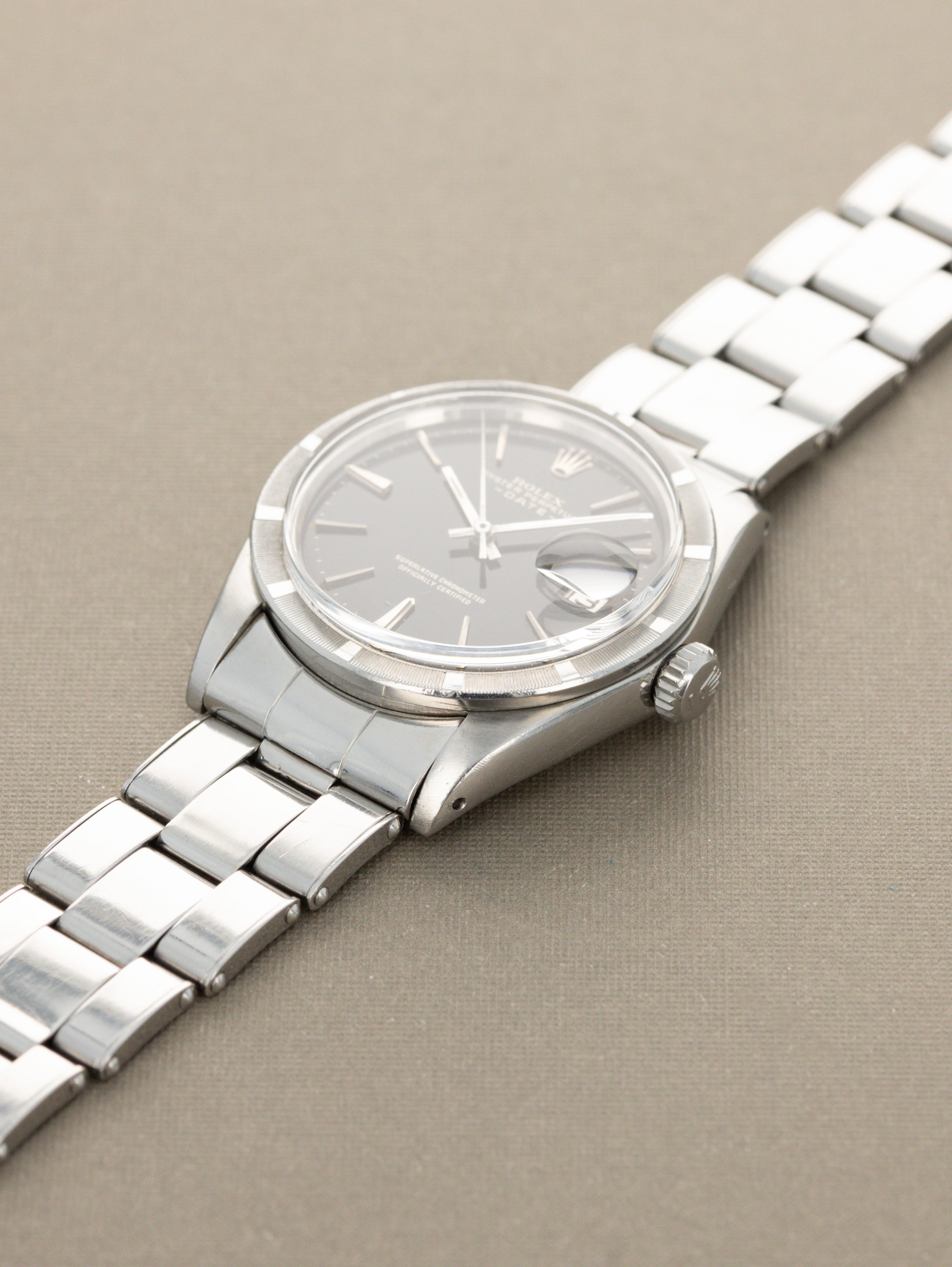 Rolex Oyster Perpetual Date Ref. 1501 - Black 'Gilt' Dial