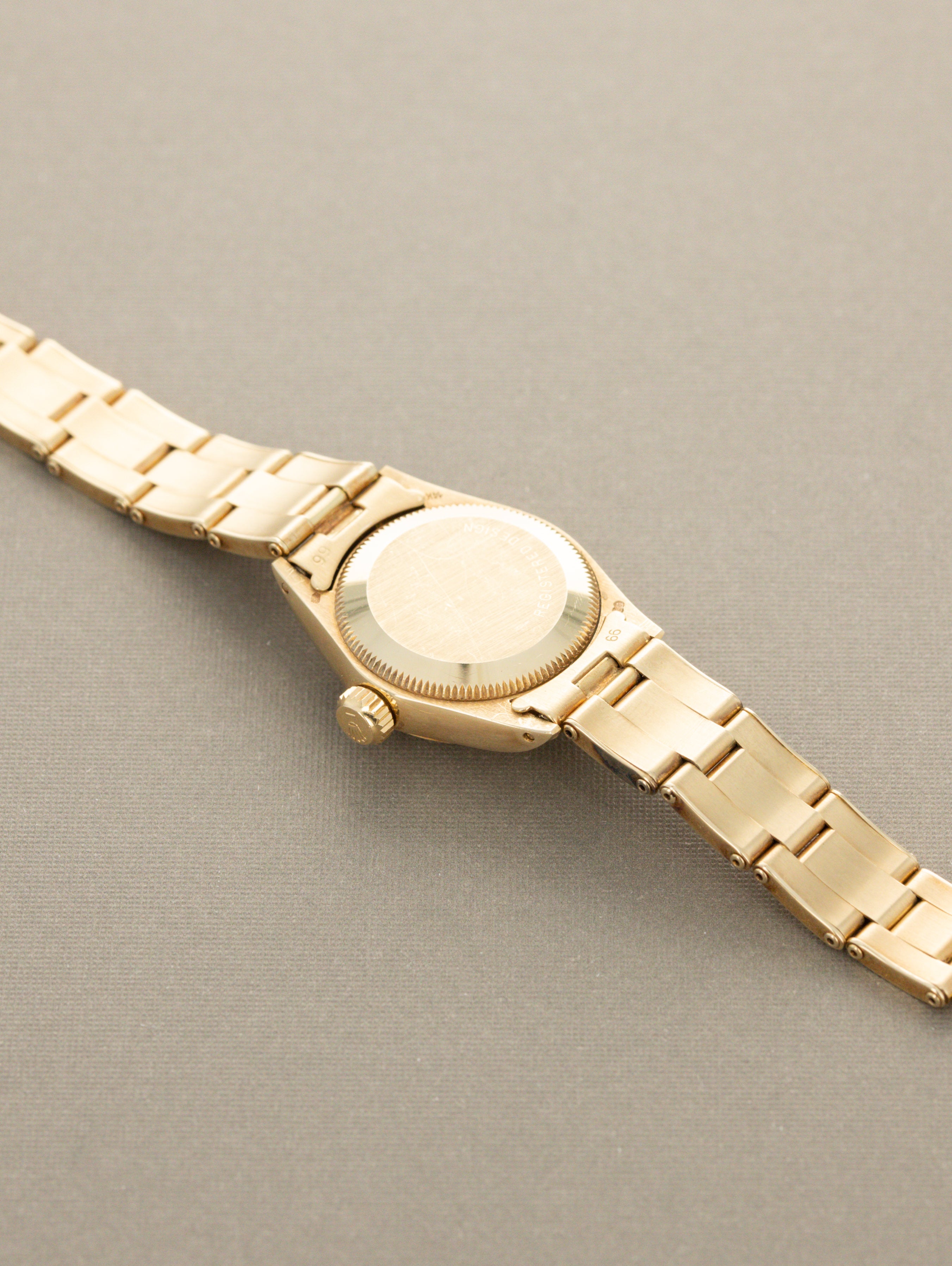 Rolex Oyster Perpetual Ref. 6719 'Tiffany & Co.' - Sunburst Champagne Dial Unpolished