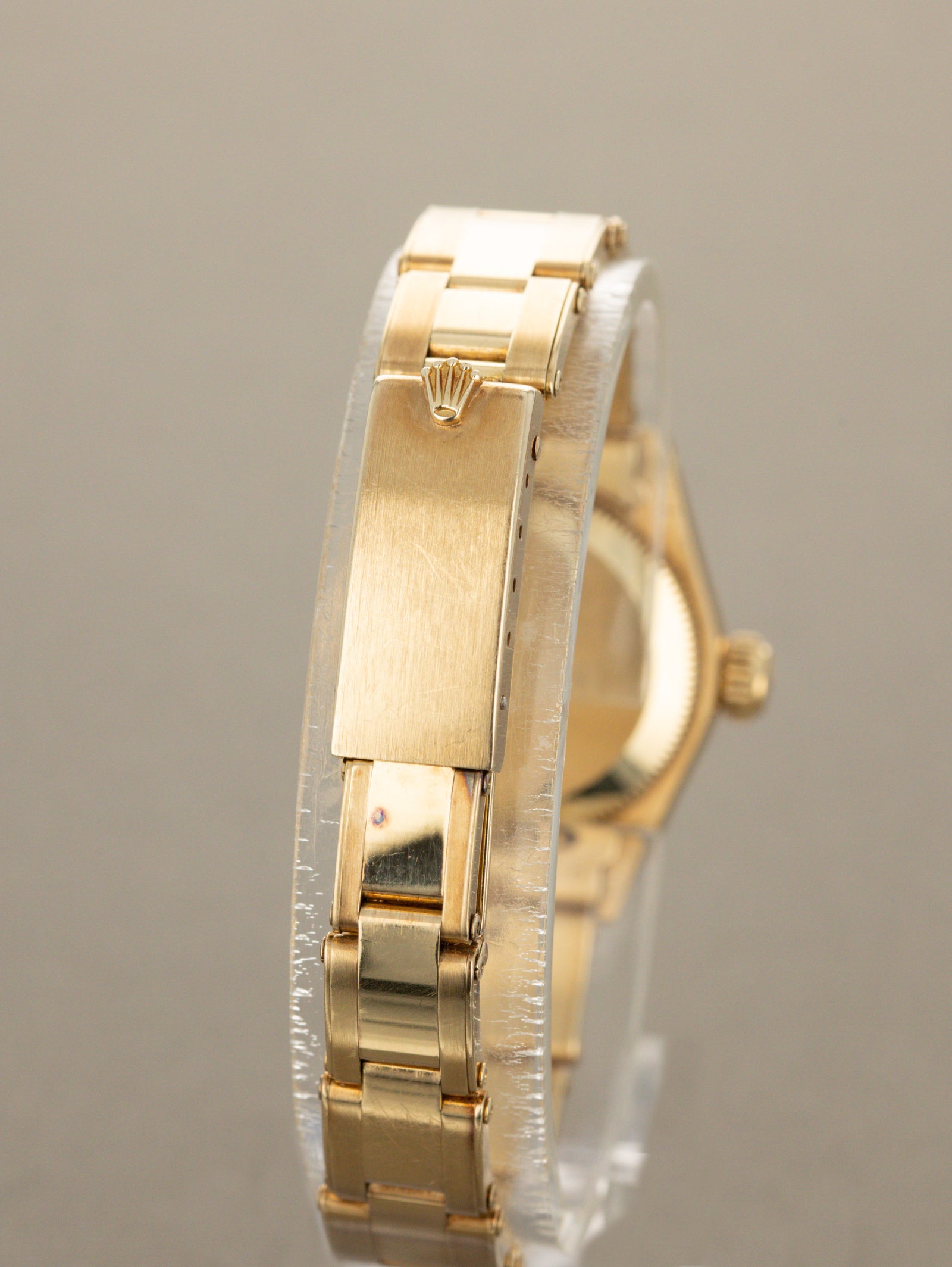 Rolex Oyster Perpetual Ref. 6719 'Tiffany & Co.' - Sunburst Champagne Dial Unpolished