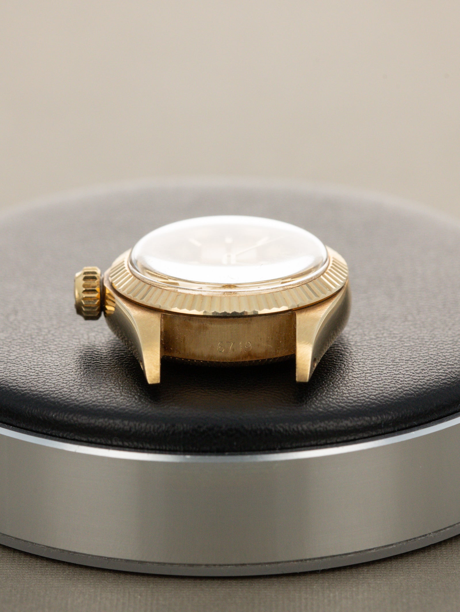 Rolex Oyster Perpetual Ref. 6719 'Tiffany & Co.' - Sunburst Champagne Dial Unpolished