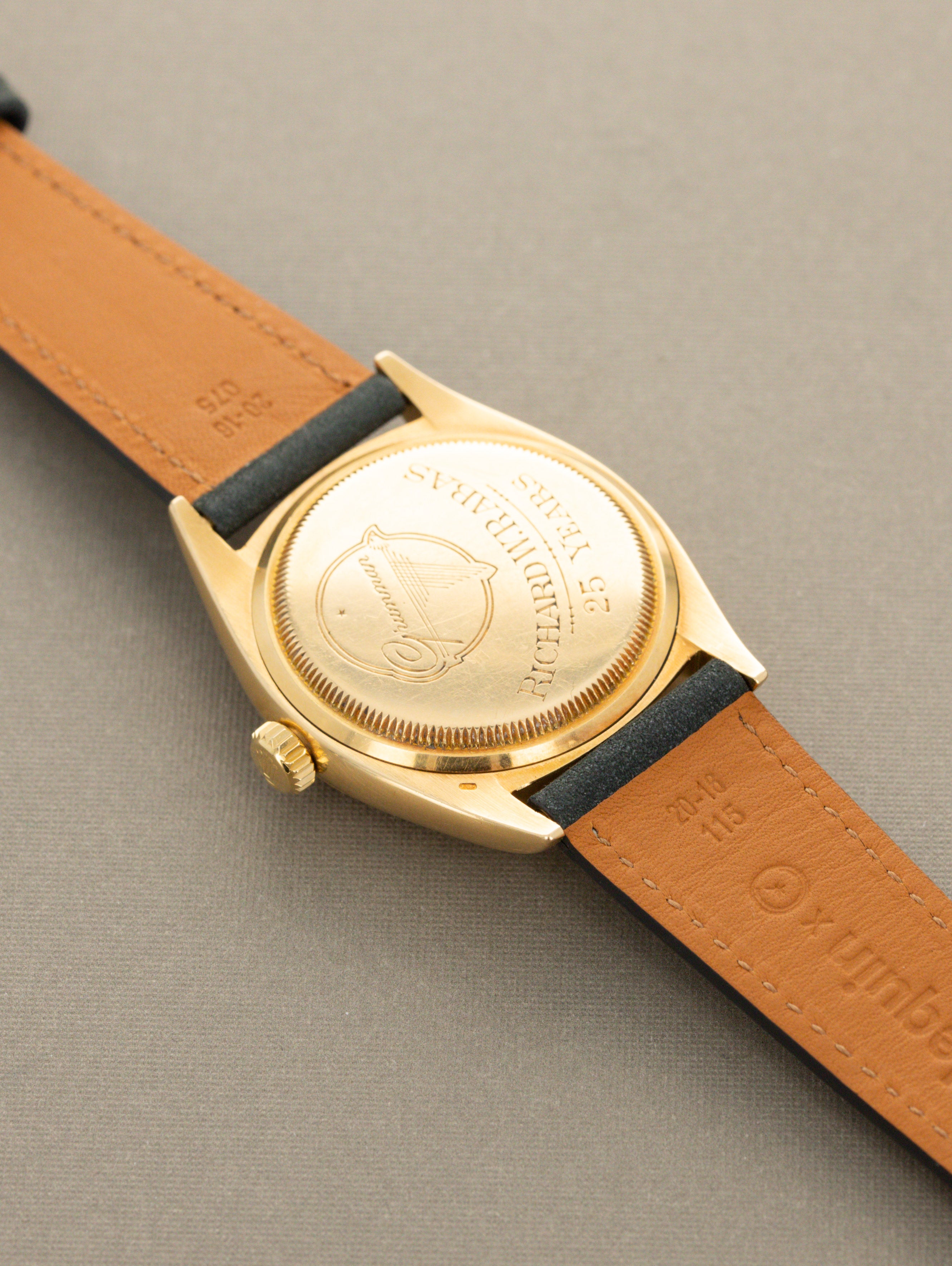 Rolex Oyster Perpetual Ref. 6599 'Jumbo' - Sunburst Silver Dial w/ Box & Papers