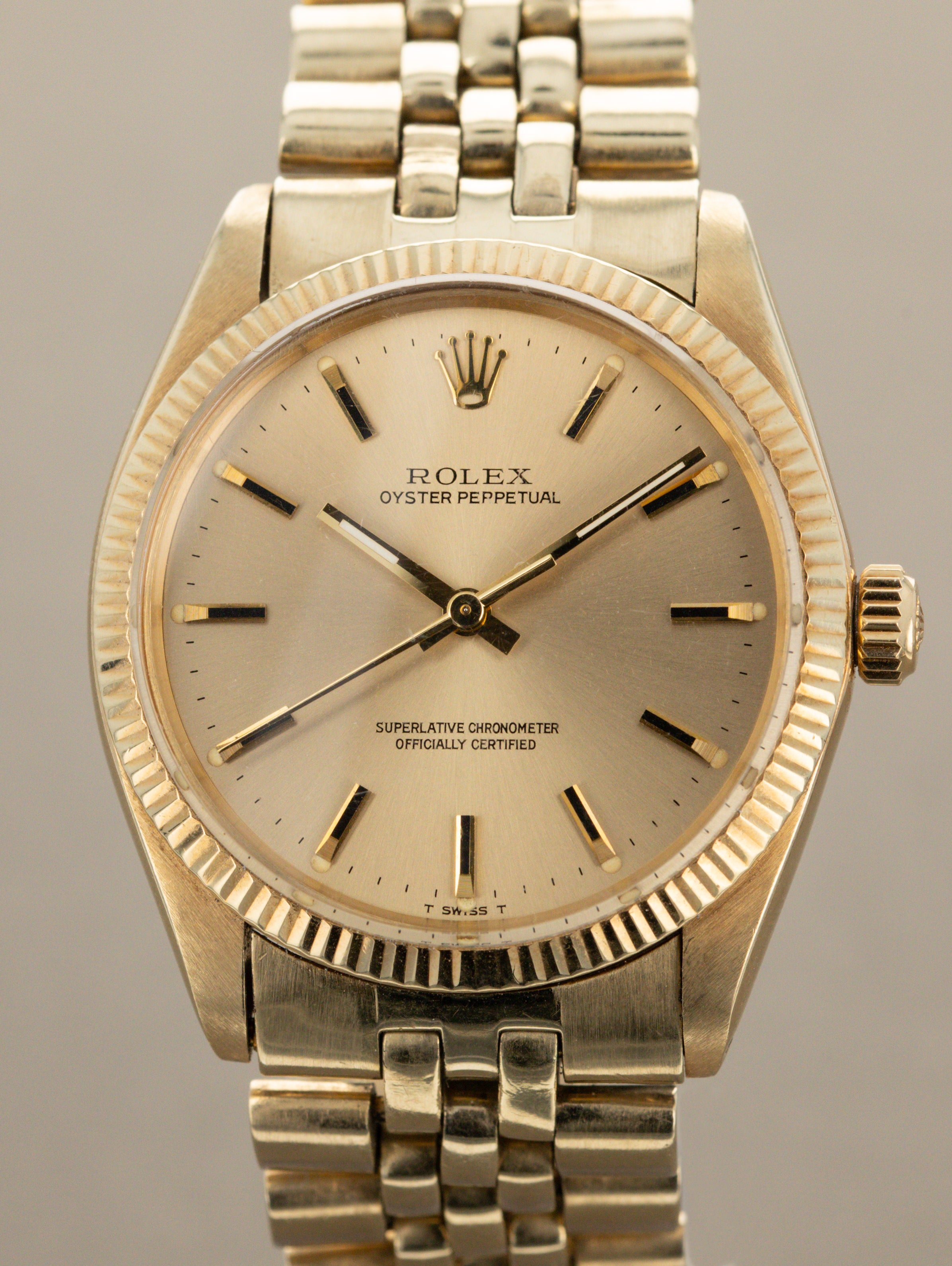Rolex Oyster Perpetual Ref. 1005 - 14K Yellow Gold