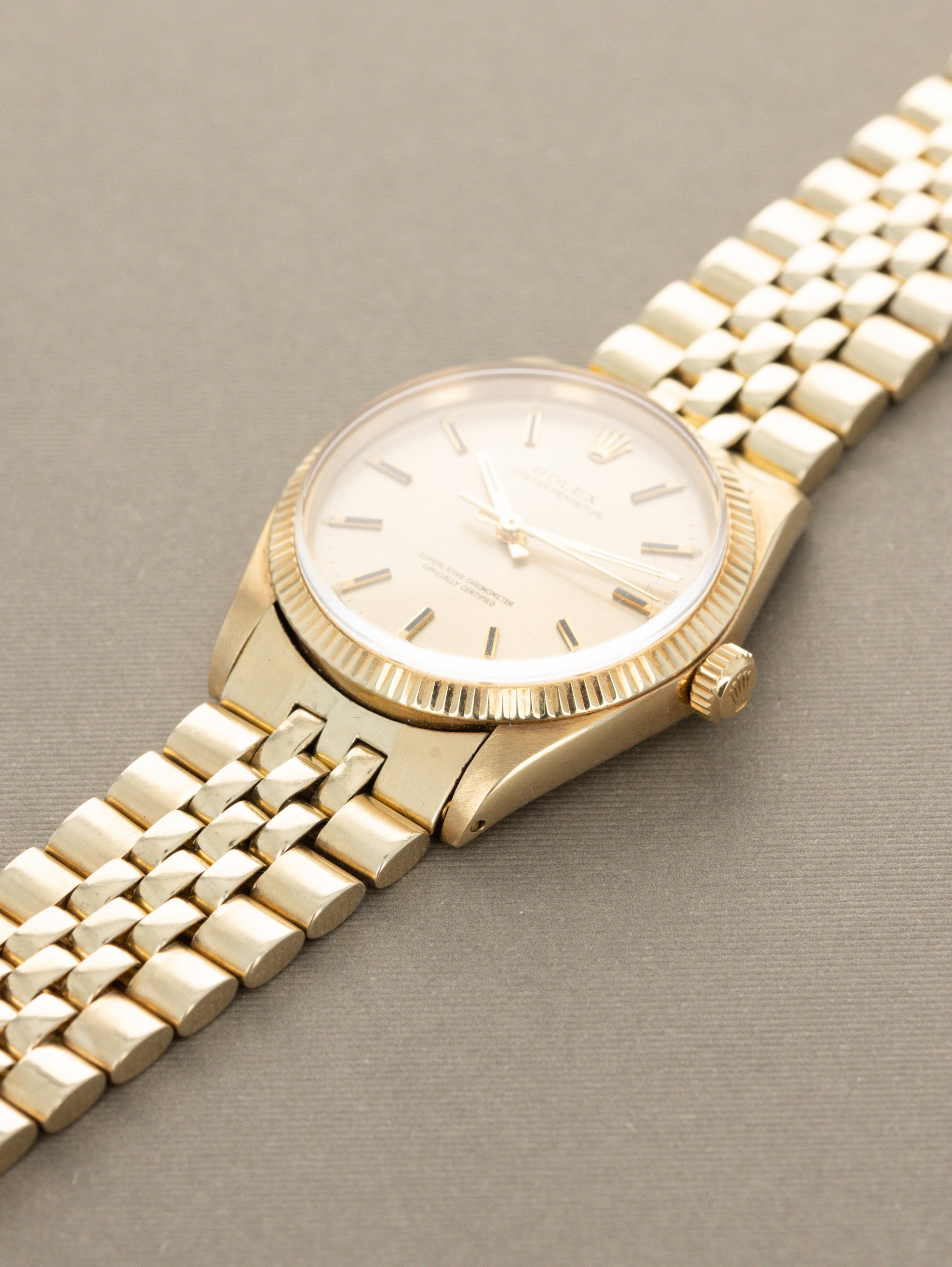 Rolex Oyster Perpetual Ref. 1005 - 14K Yellow Gold