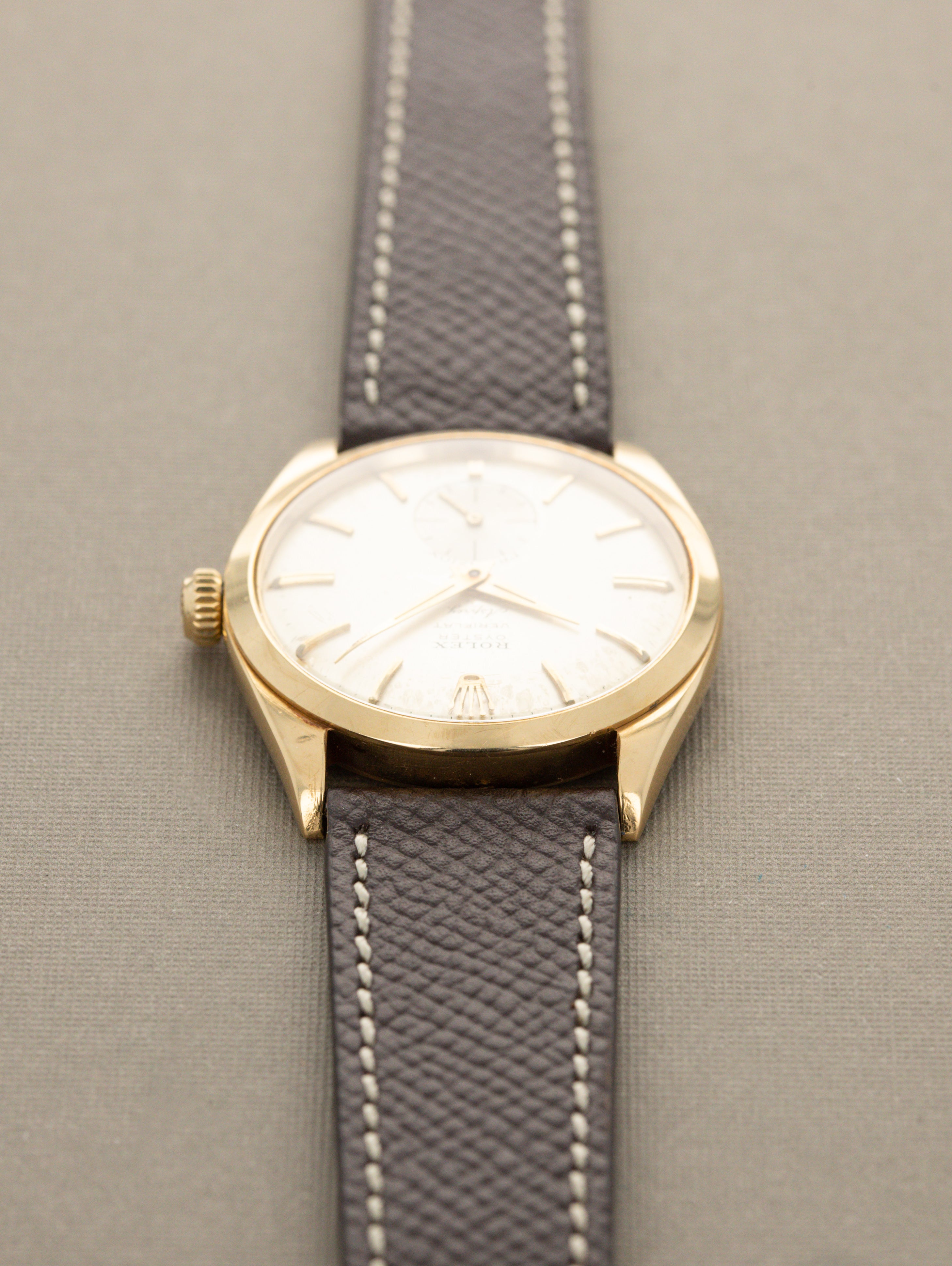 Rolex Oyster Precision Ref. 6512 'Veriflat' - Sunburst Silver 'Asprey' Dial