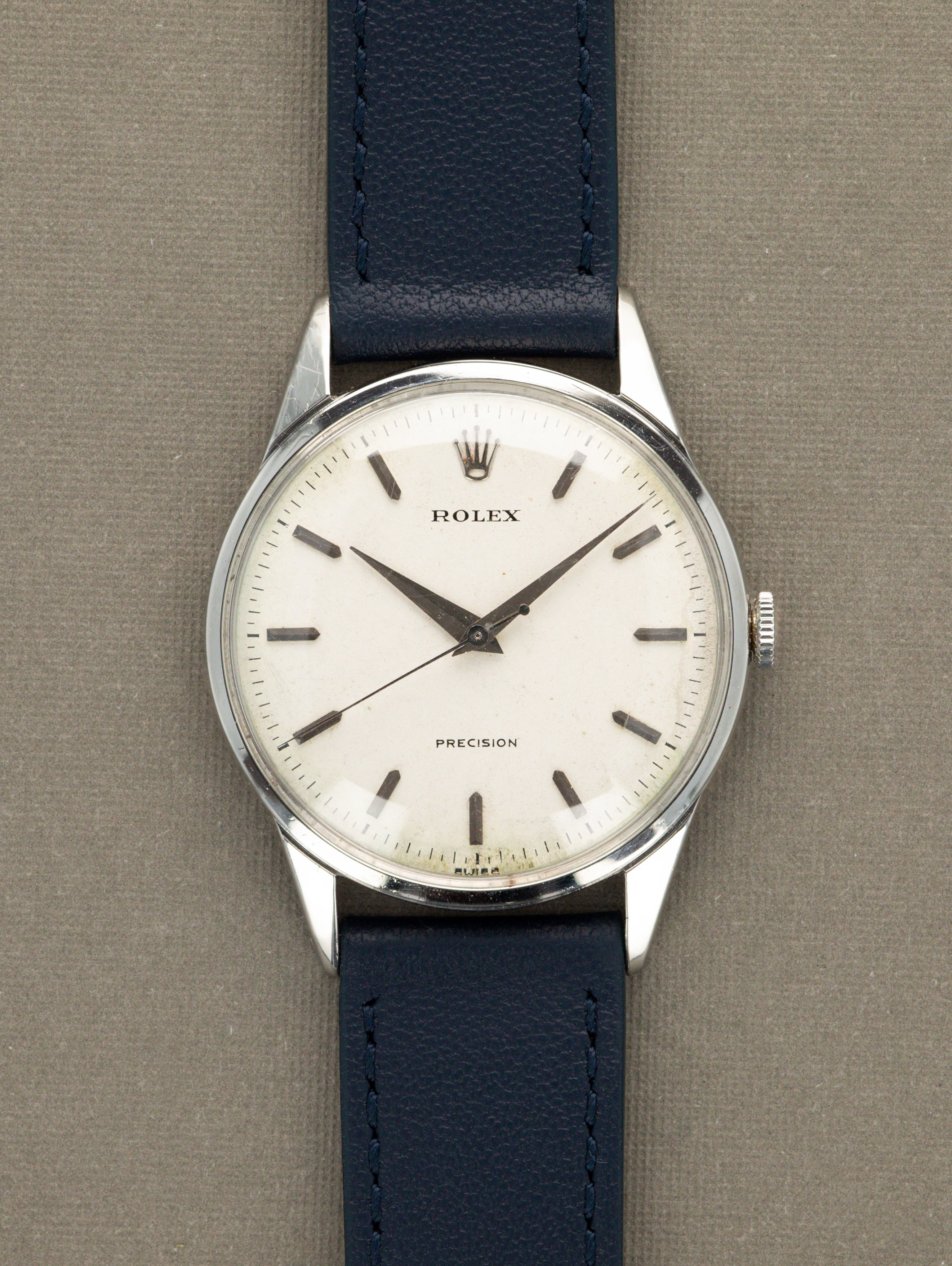 Rolex Precision 'Calatrava' Ref. 8896 - Satin Silver Dial