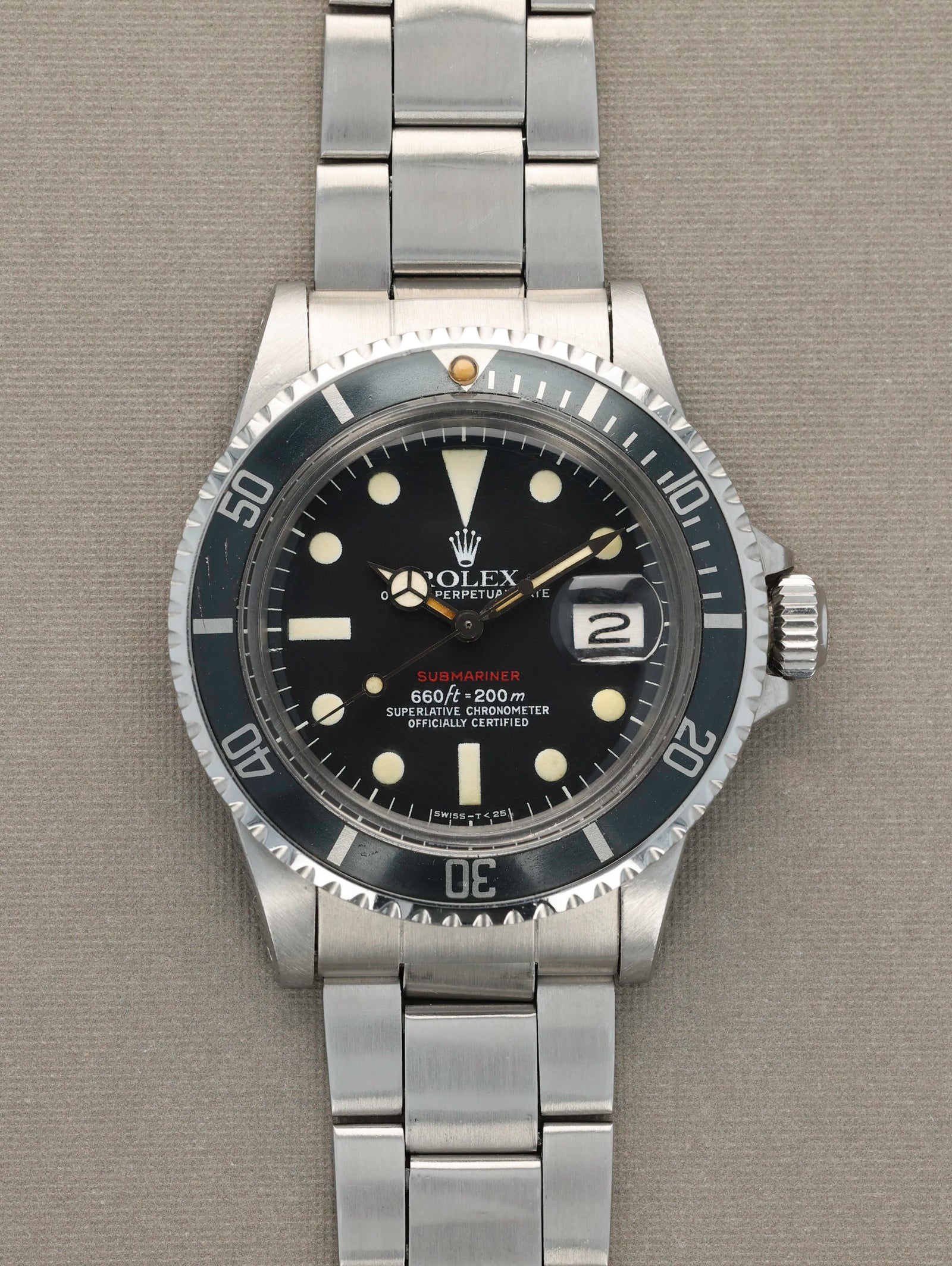 Rolex Red Submariner Ref. 1680 Mk. VI