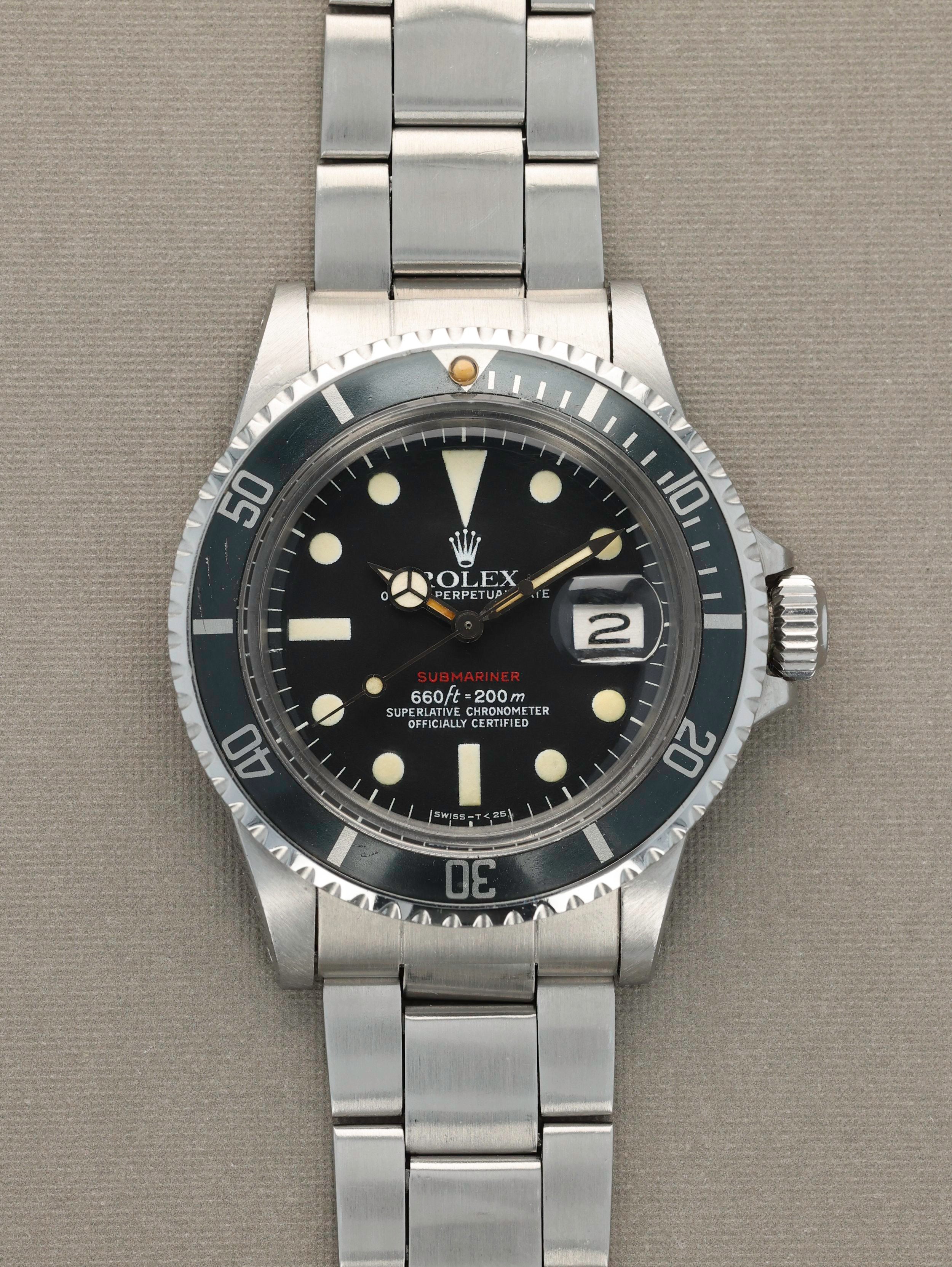 Rolex Red Submariner Ref. 1680 Mk. VI