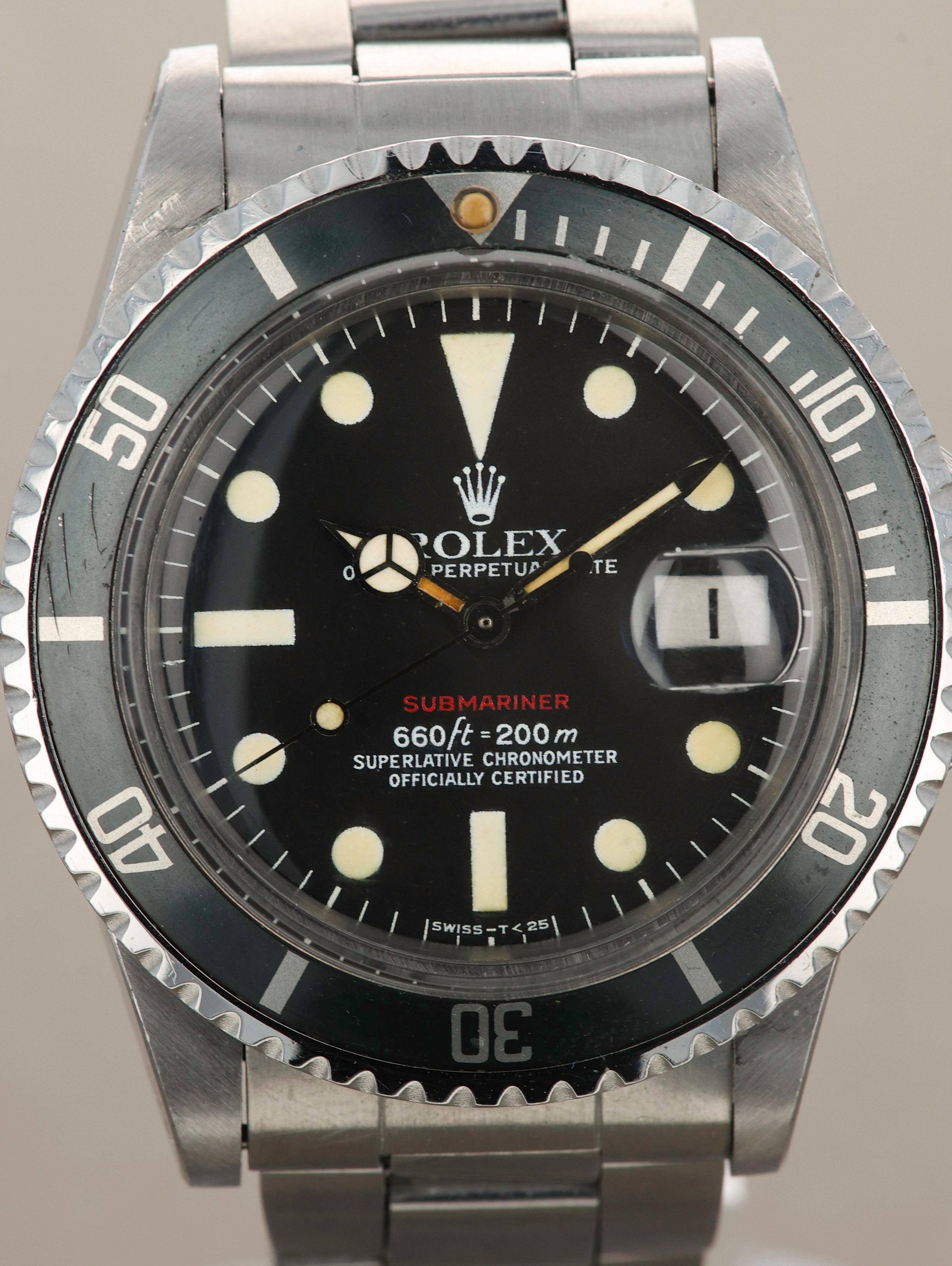 Rolex Red Submariner Ref. 1680 Mk. VI