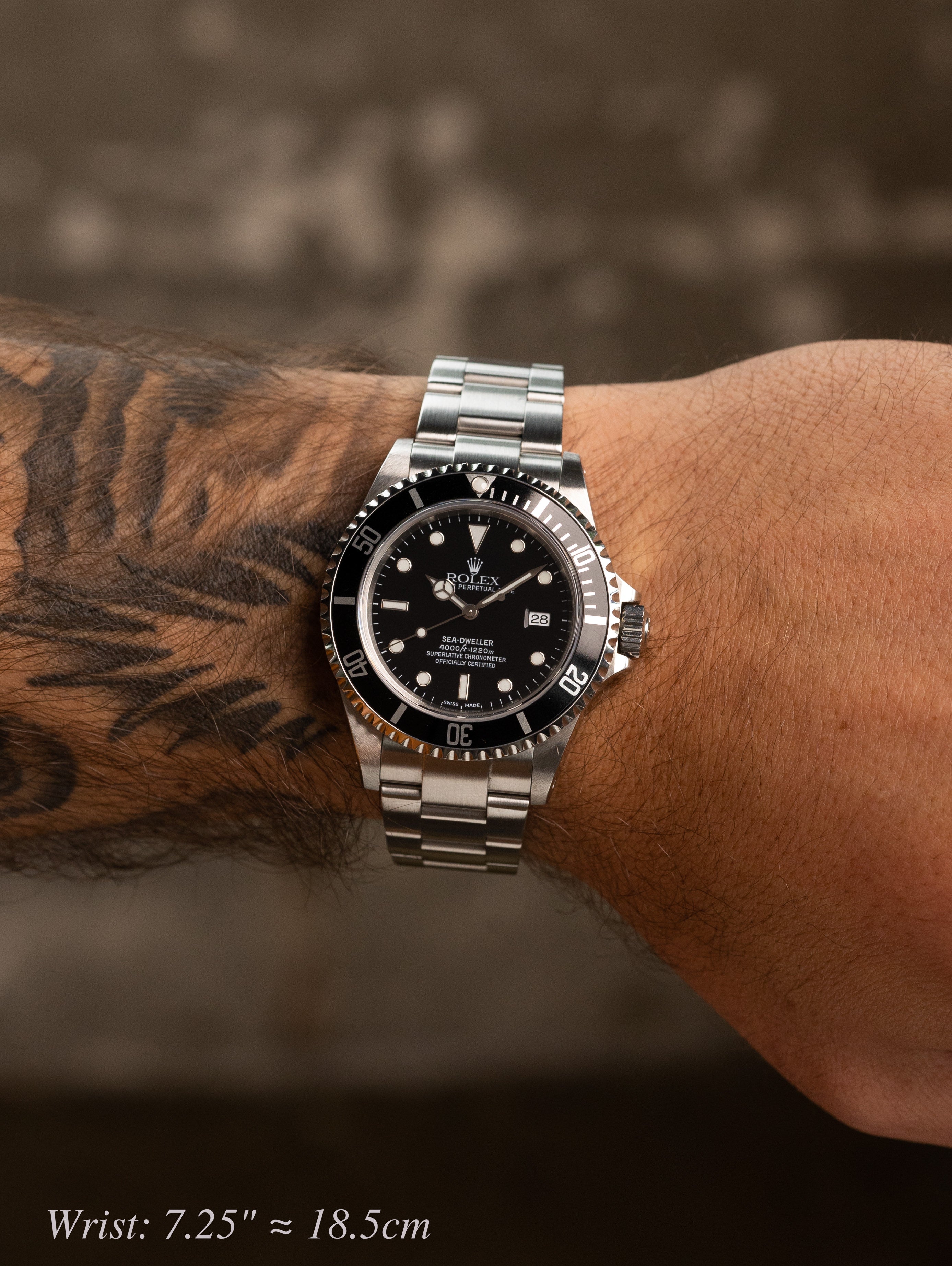 Rolex Sea-Dweller Ref. 16600 - SuperLuminova Dial w/ Box & Papers