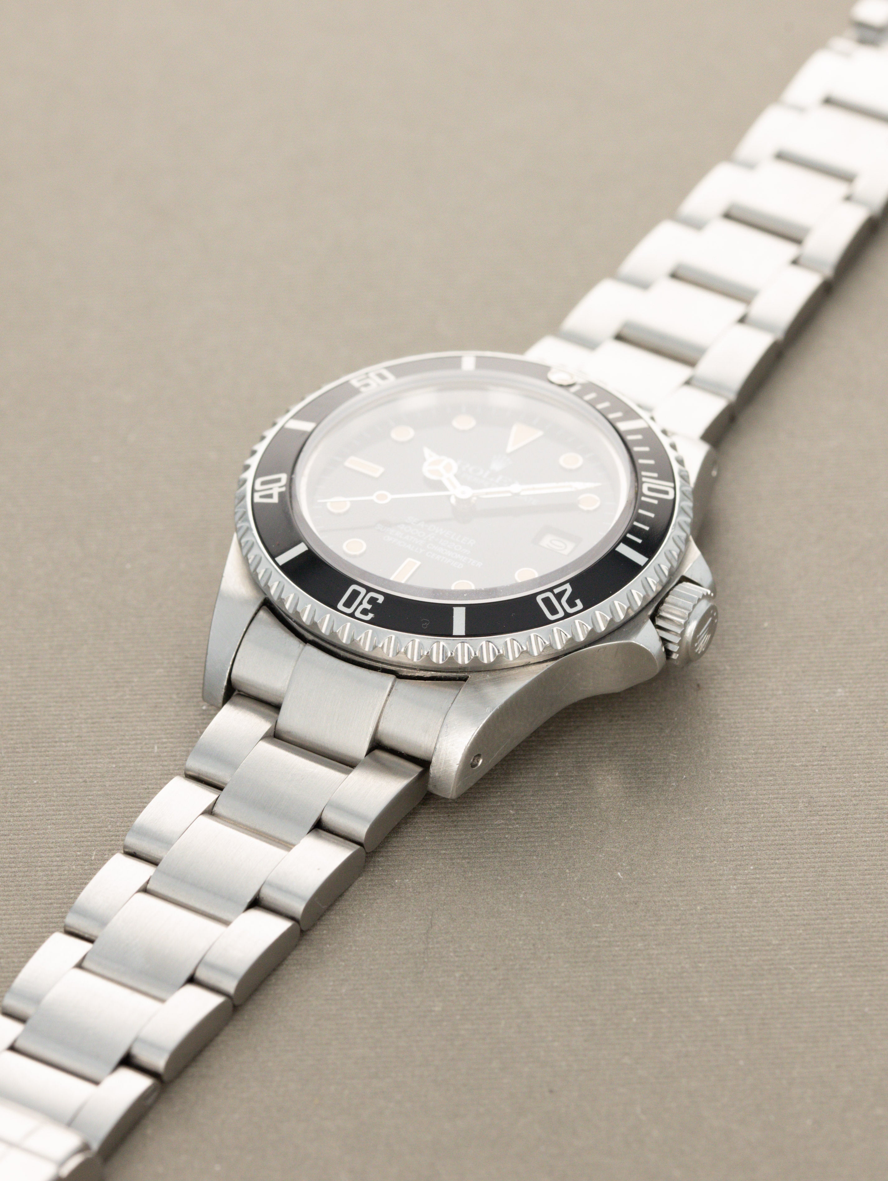 Rolex Sea-Dweller Ref. 16660 - 'Triple 6' Gloss Black Dial