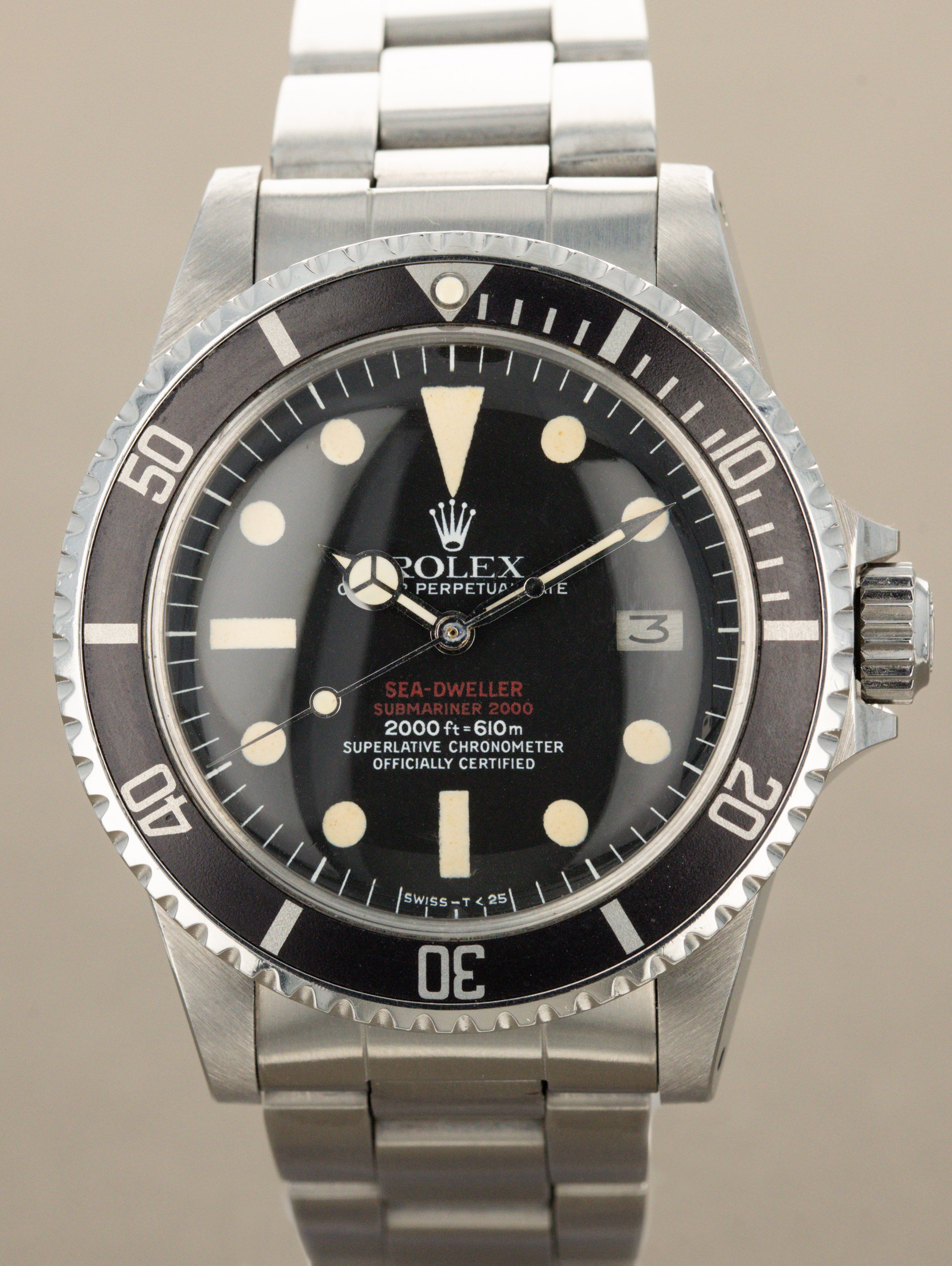 Rolex Sea-Dweller Ref. 1665 - 'Double Red' MK4 Dial
