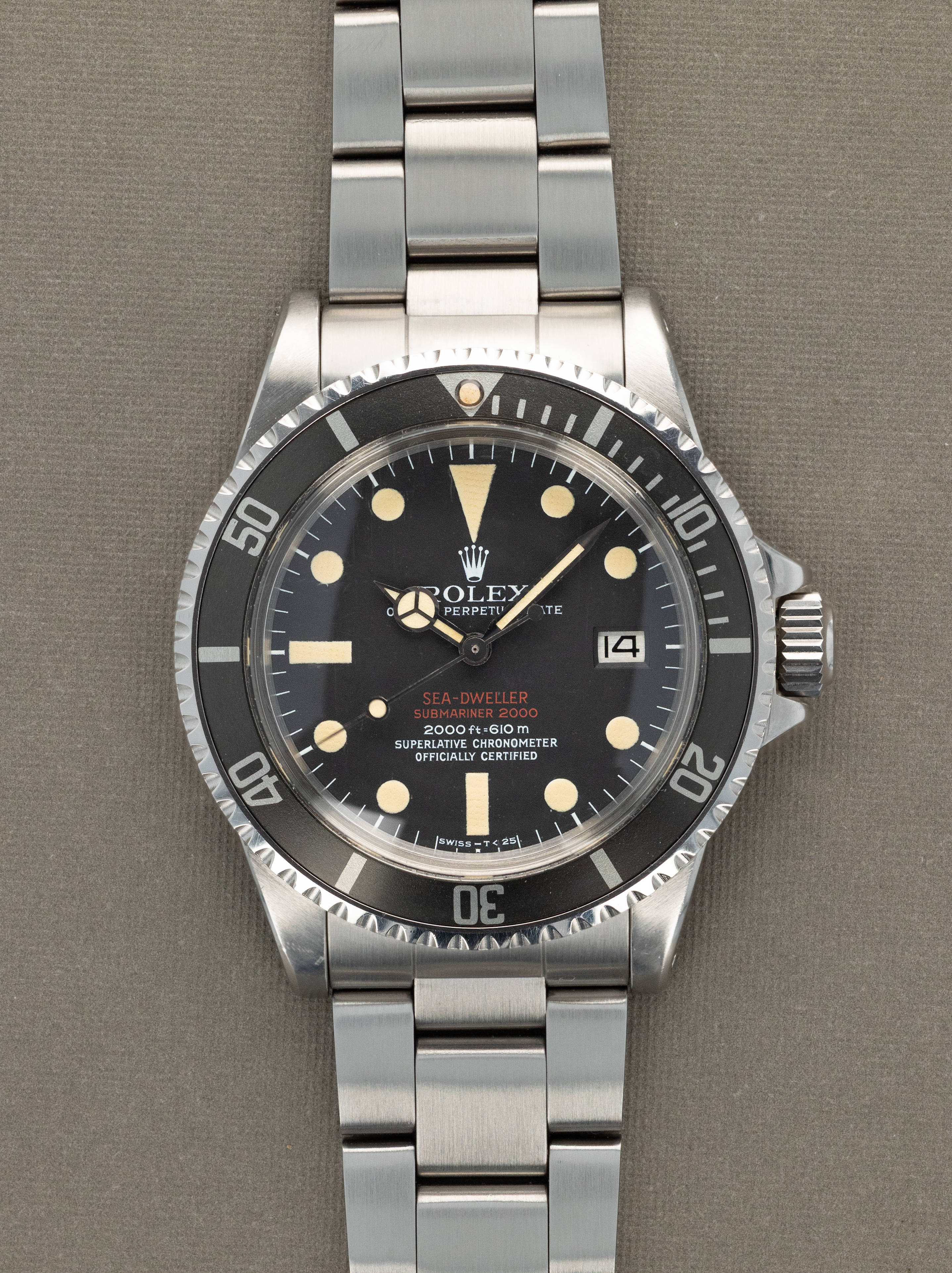 Rolex Sea-Dweller Ref. 1665 - 'Double Red' MK3 Dial w/ Box & Papers