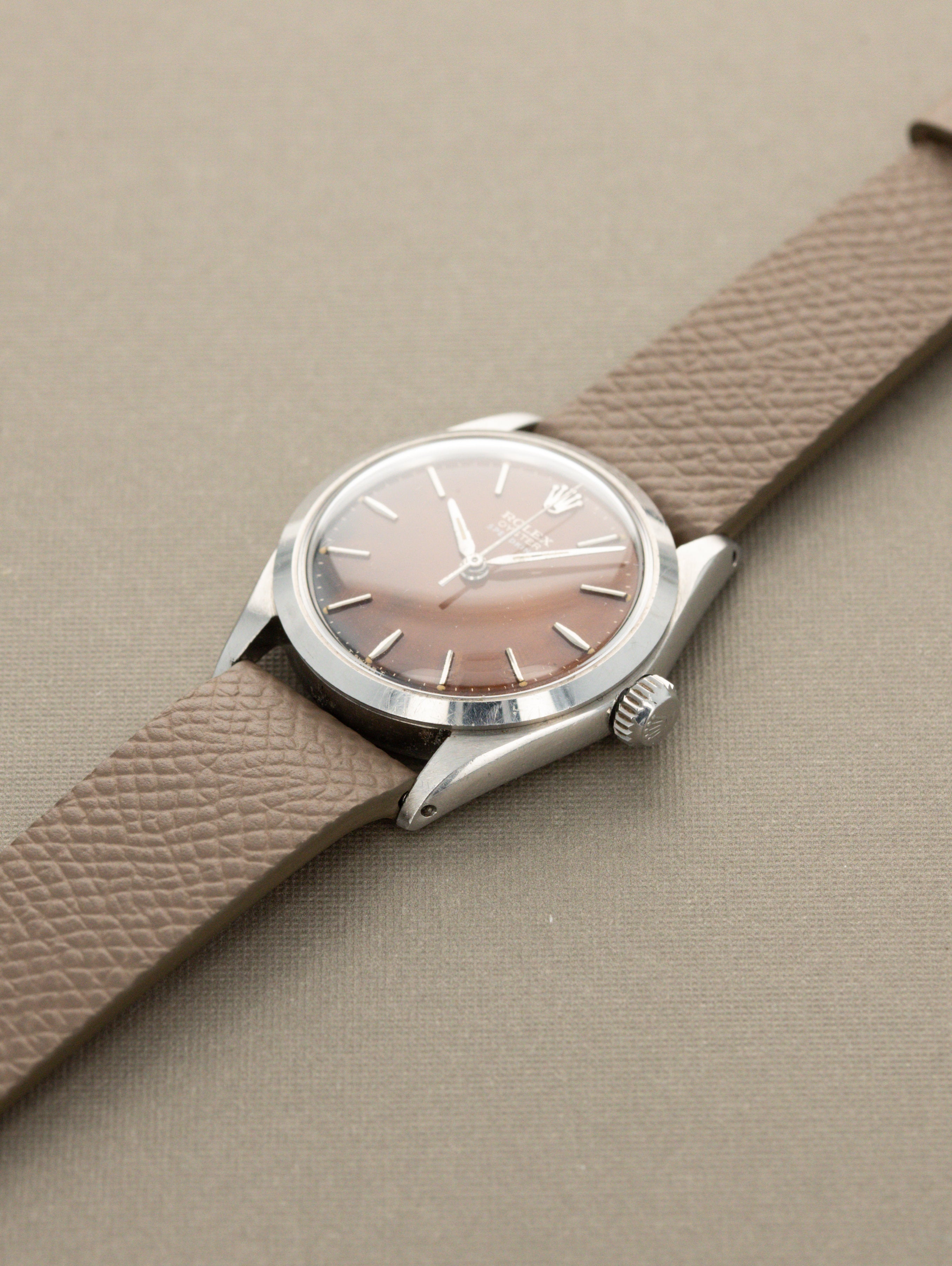 Rolex Oyster Speedking Ref. 6430 - 'Tropical' Gilt Dial Unpolished