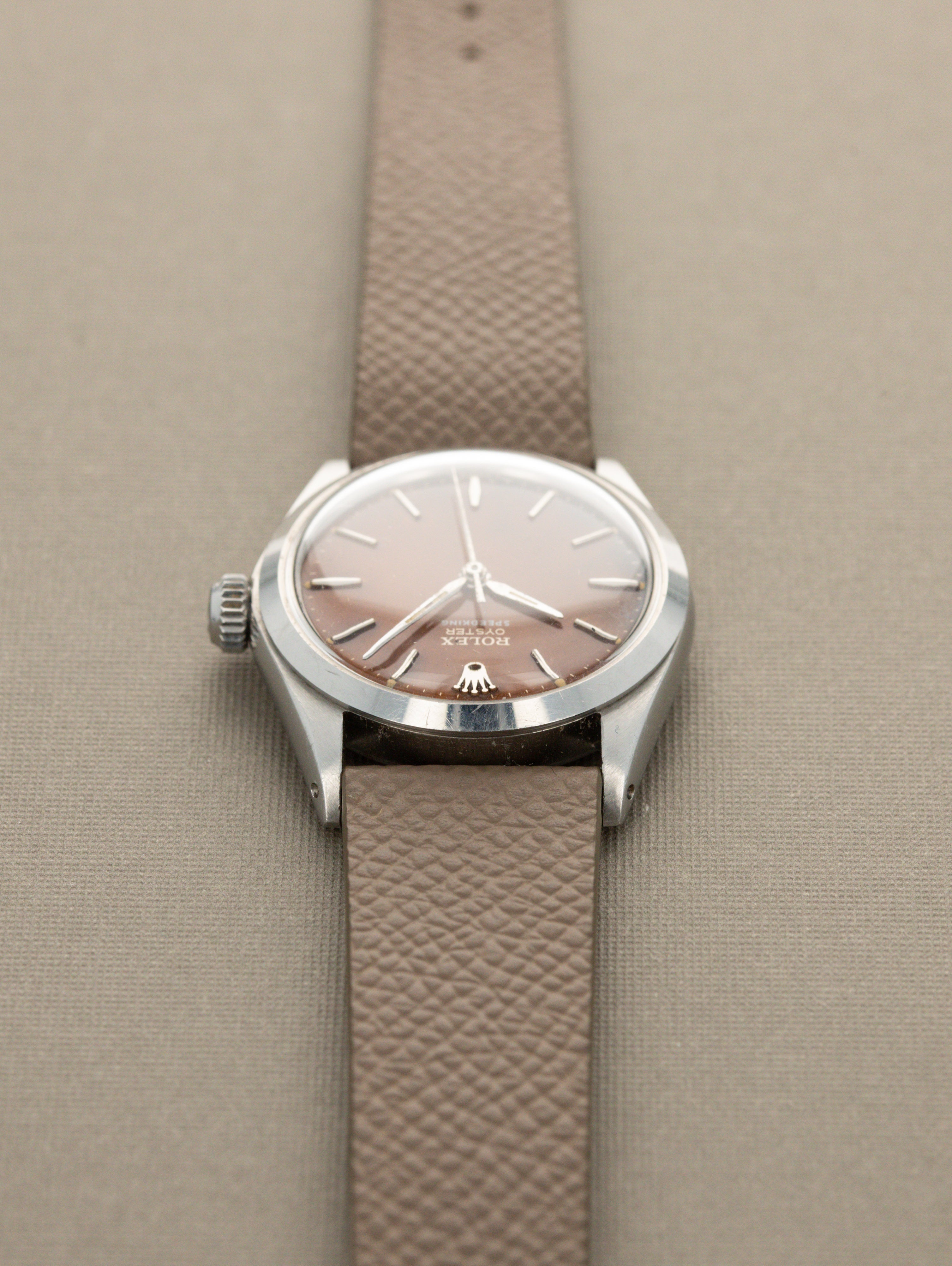 Rolex Oyster Speedking Ref. 6430 - 'Tropical' Gilt Dial Unpolished