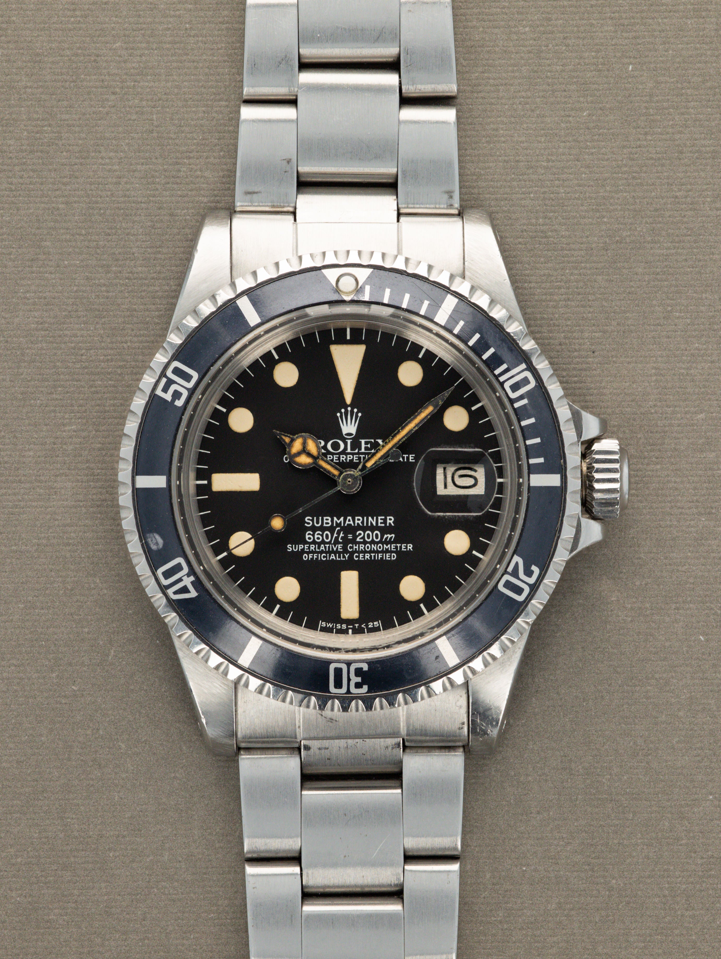 Rolex Submariner Ref. 1680 Unpolished