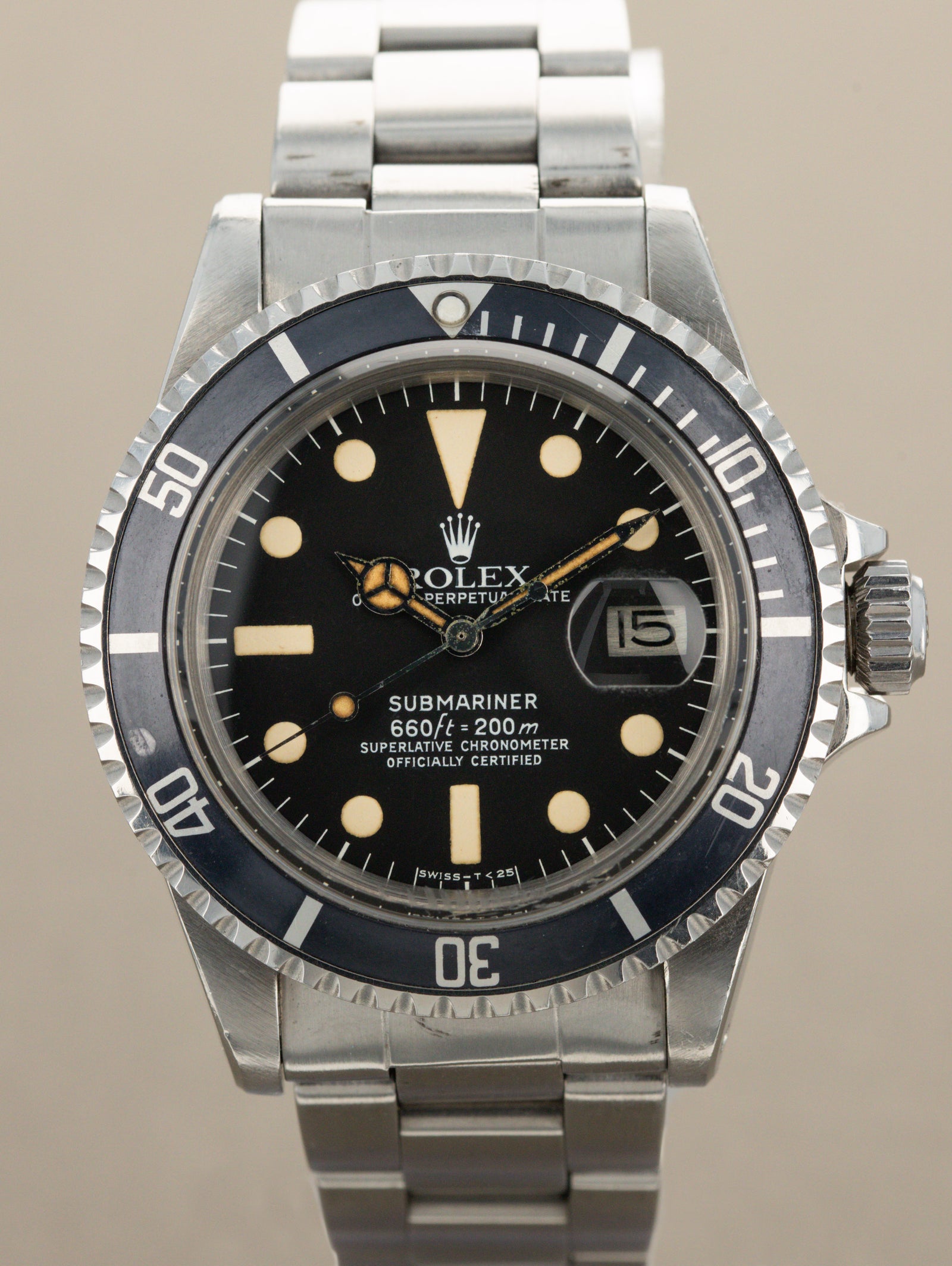 Rolex Submariner Ref. 1680 Unpolished