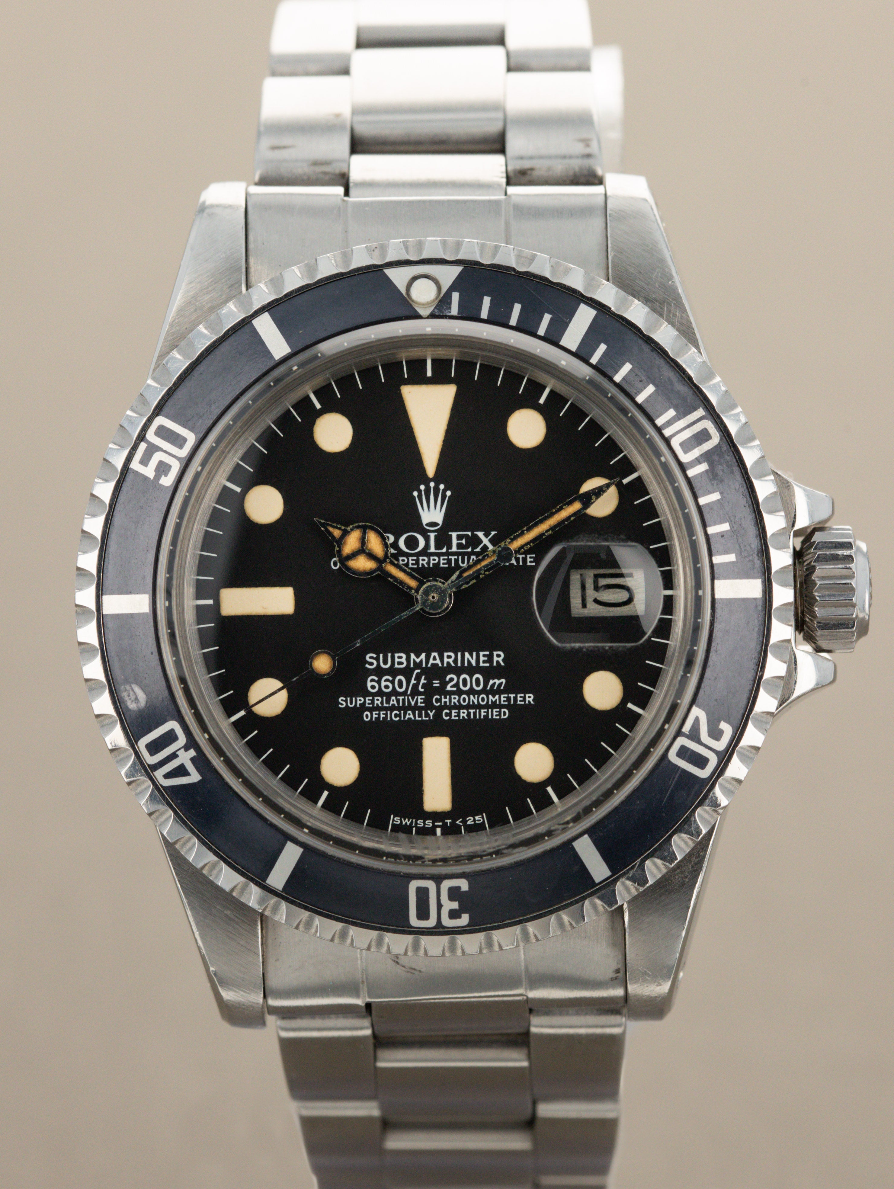 Rolex Submariner Ref. 1680 Unpolished