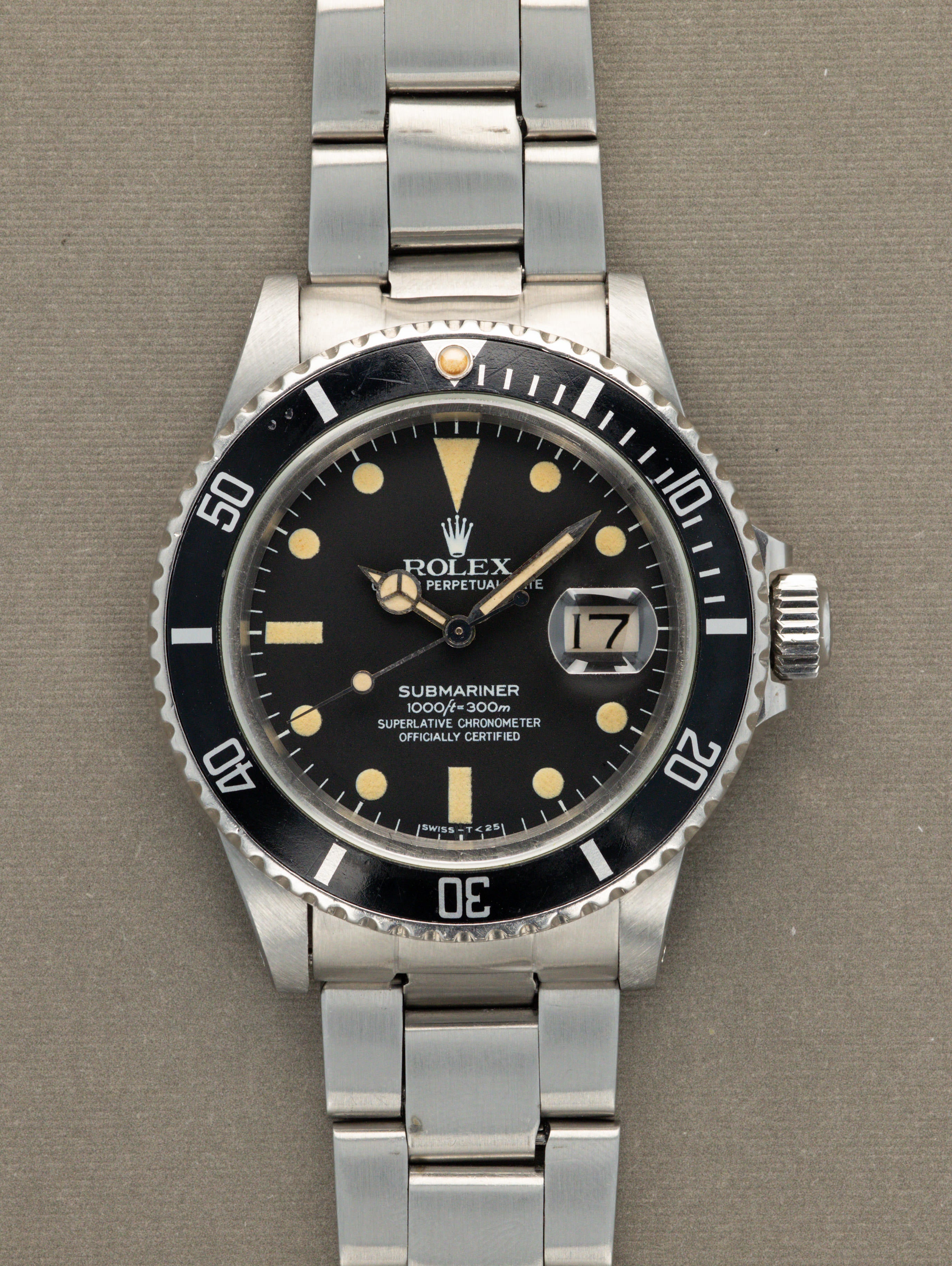 Rolex Submariner Date Ref. 16800 - Transitional Matte Dial