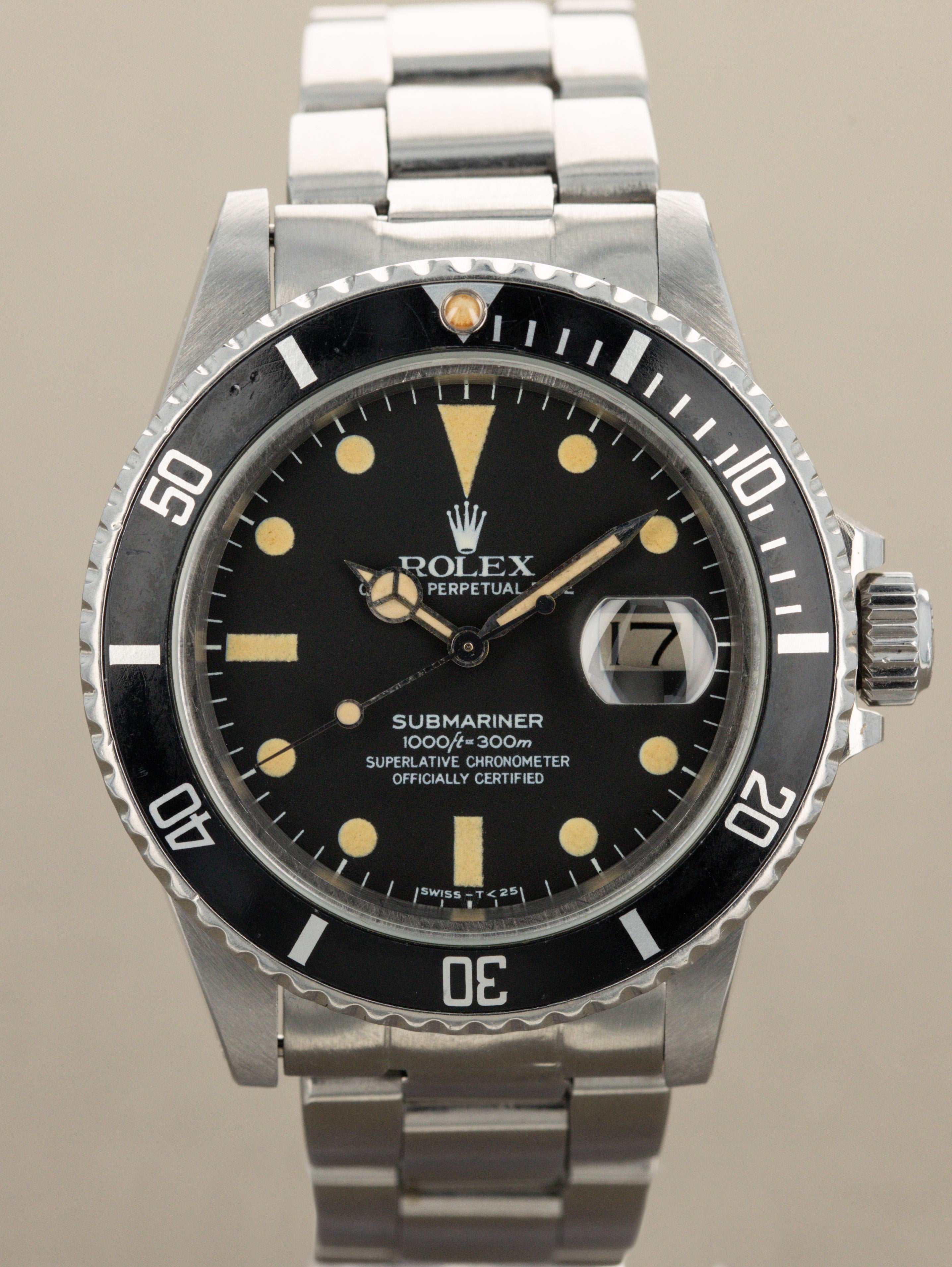 Rolex Submariner Date Ref. 16800 - Transitional Matte Dial