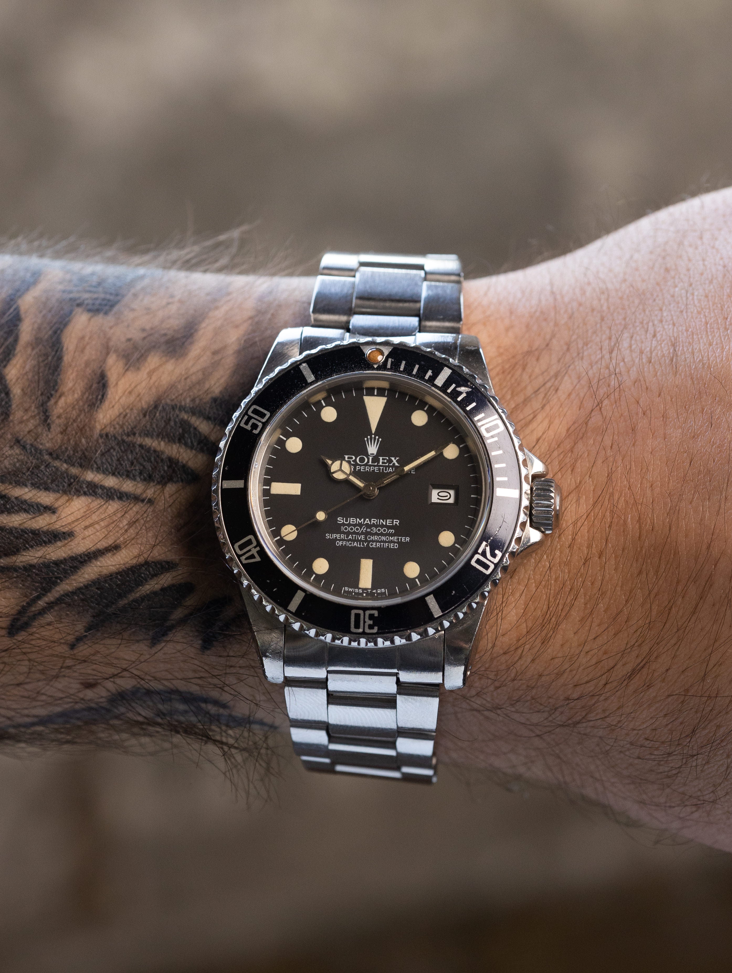 Rolex Submariner Date Ref. 16800 - Transitional Matte Dial