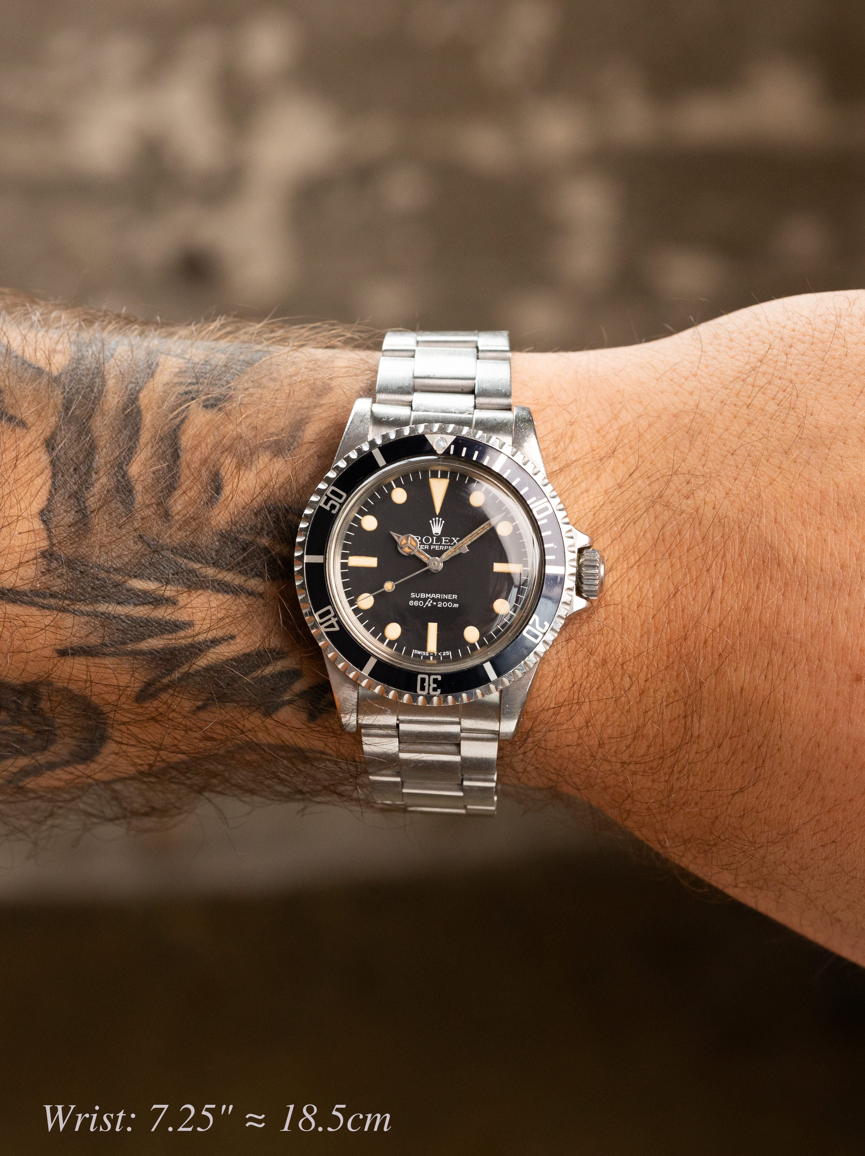 Rolex Submariner Ref. 5513 - 'MK3 Maxi Lollipop' Unpolished