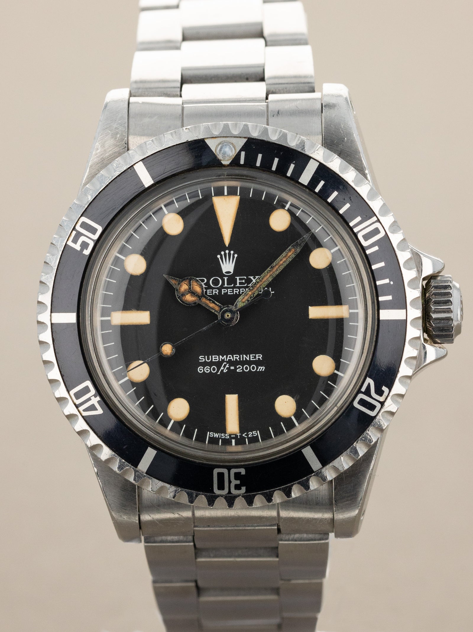 Rolex Submariner Ref. 5513 - 'MK3 Maxi Lollipop' Unpolished