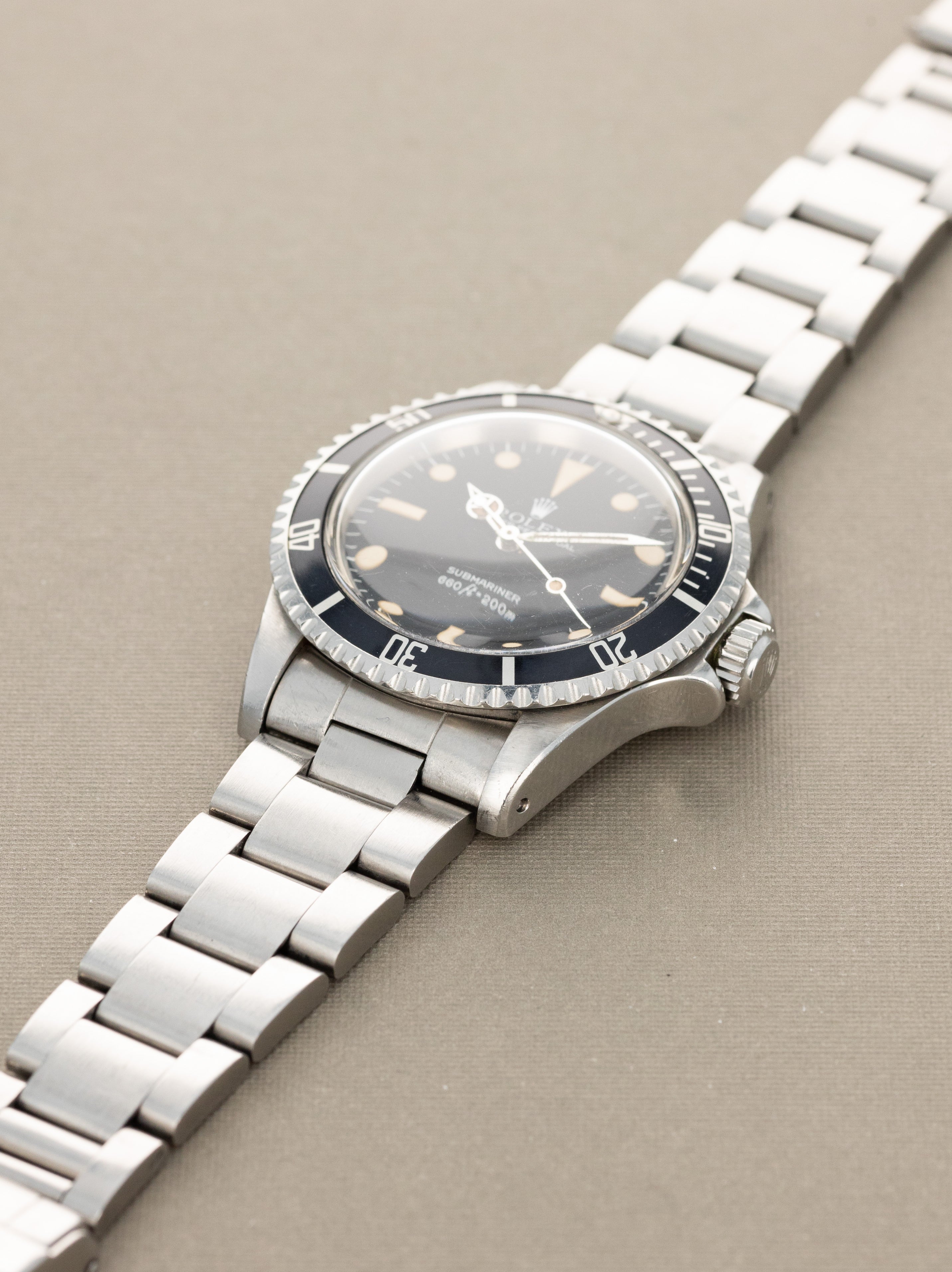 Rolex Submariner Ref. 5513 - 'MK3 Maxi Lollipop' Unpolished