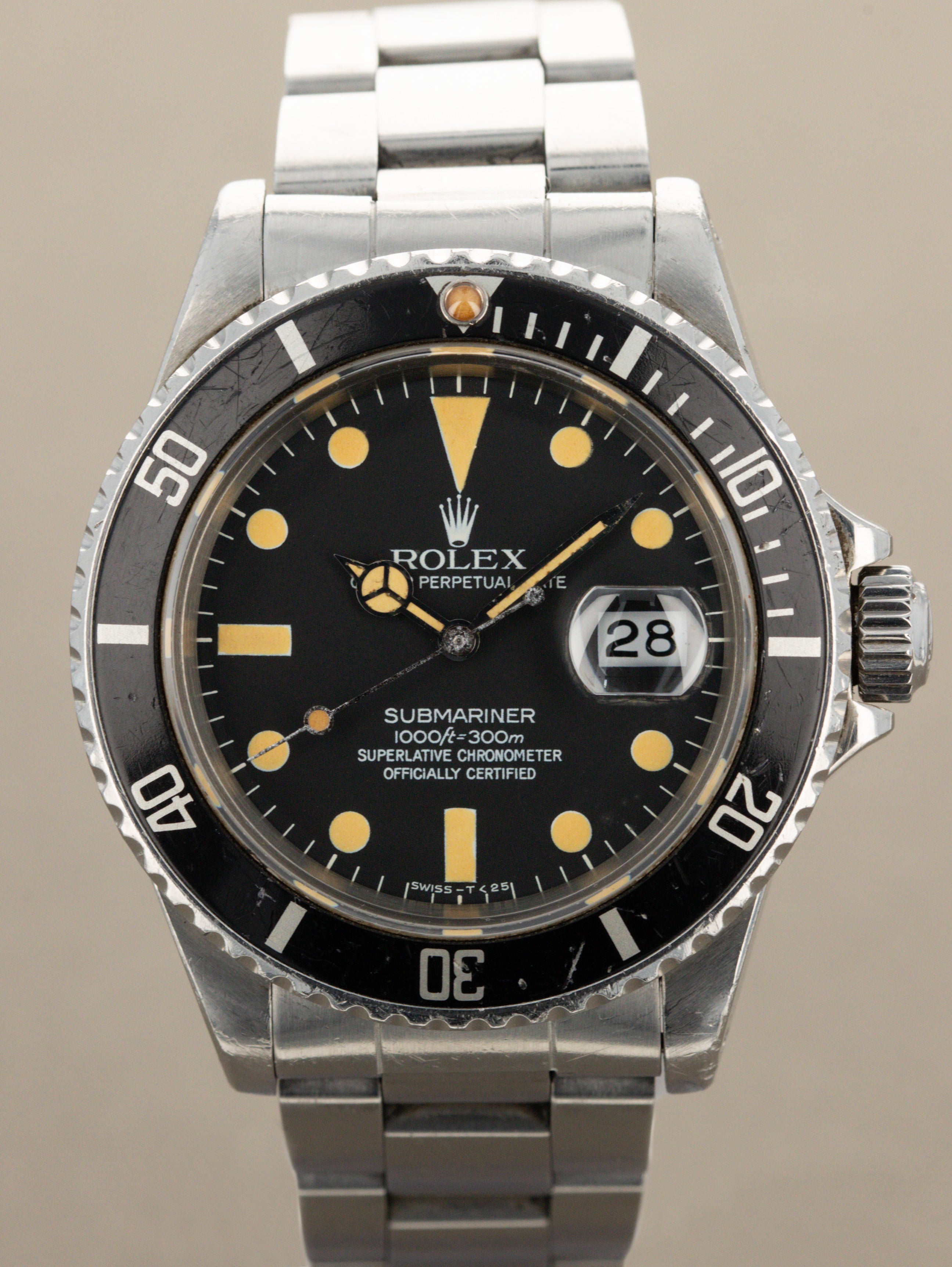 Rolex Submariner Date Ref. 16800 - Transitional Matte Dial