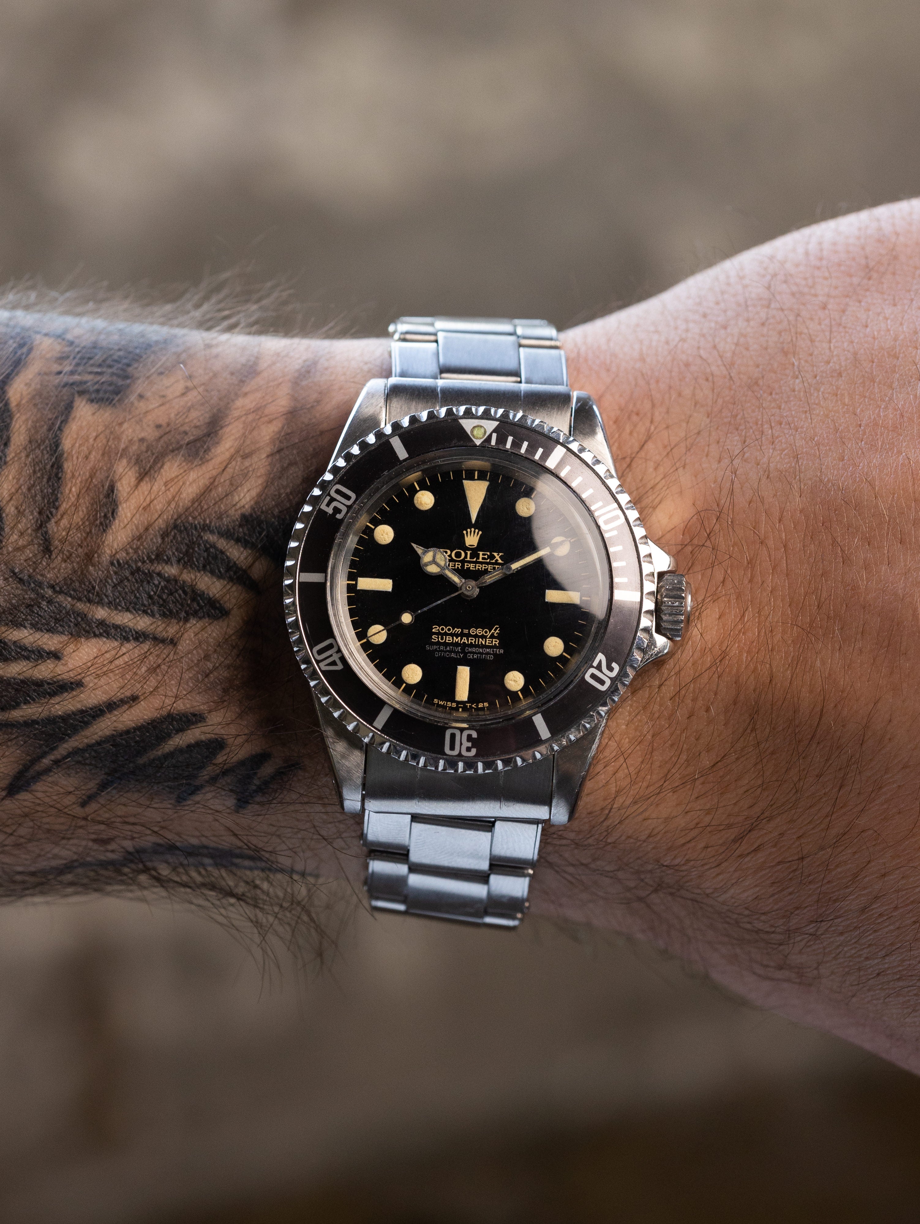 Rolex Submariner Ref. 5512 - 'Gilt Four-Line'