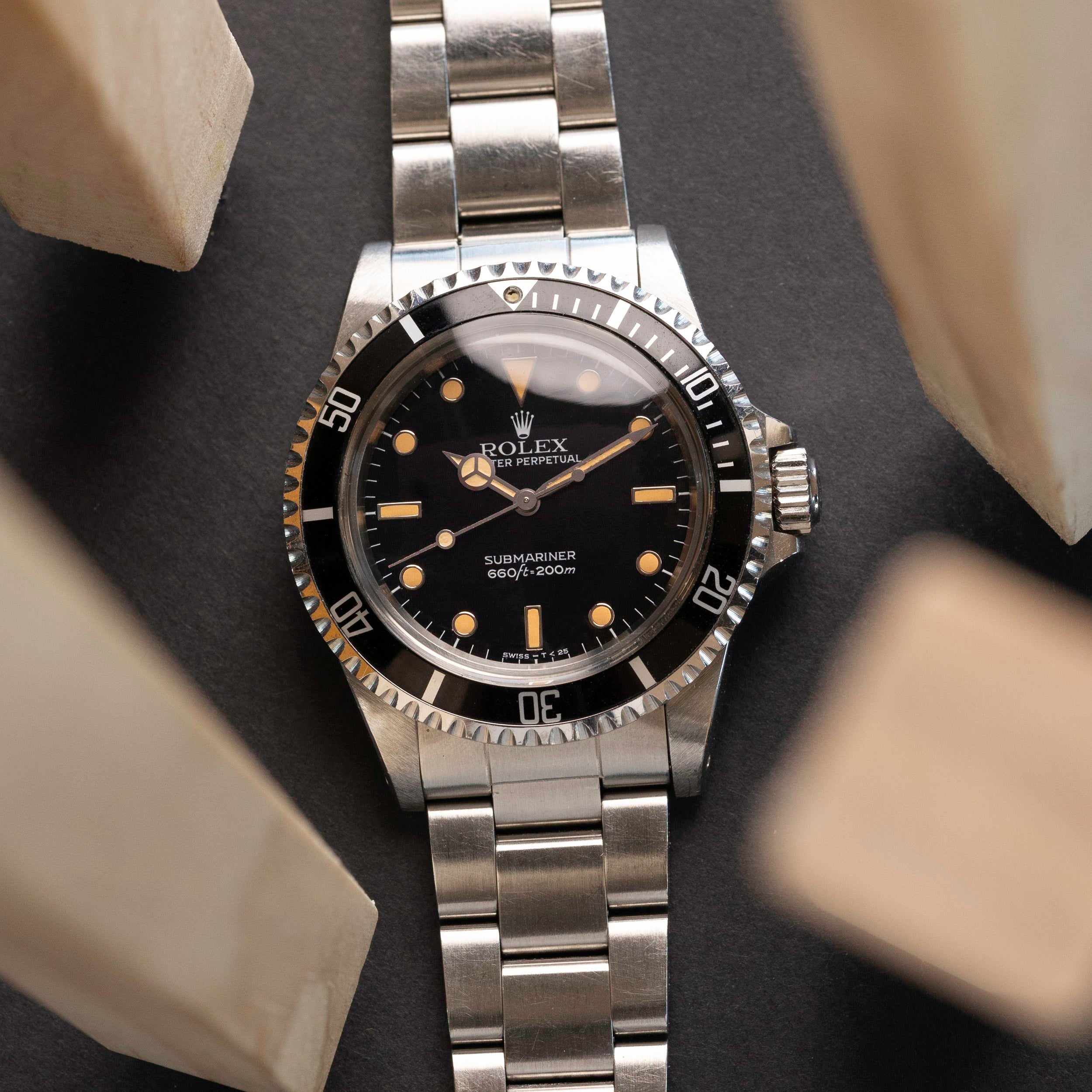 Rolex Submariner Ref. 5513 Pumpkin Unpolished