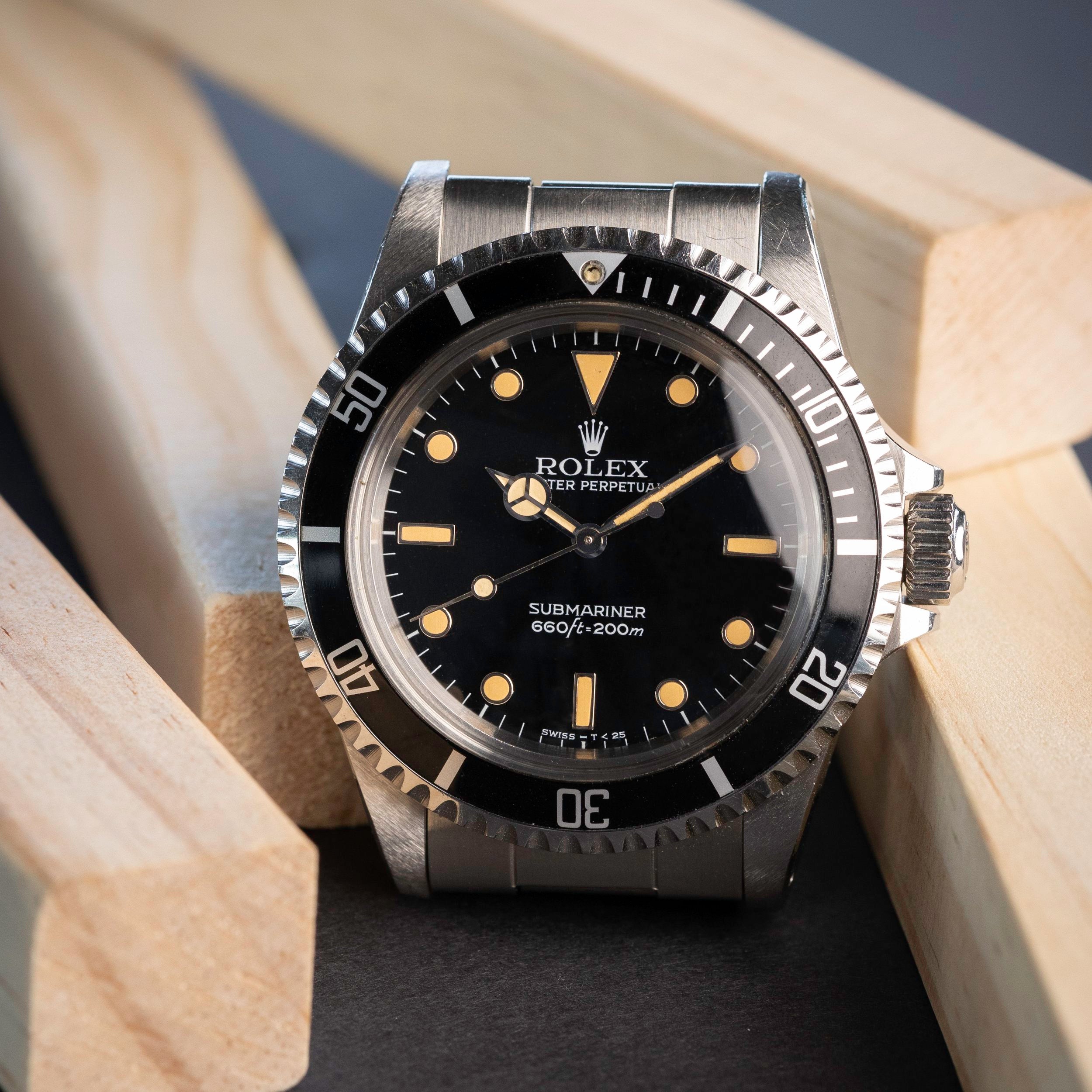 Rolex Submariner Ref. 5513 Pumpkin Unpolished