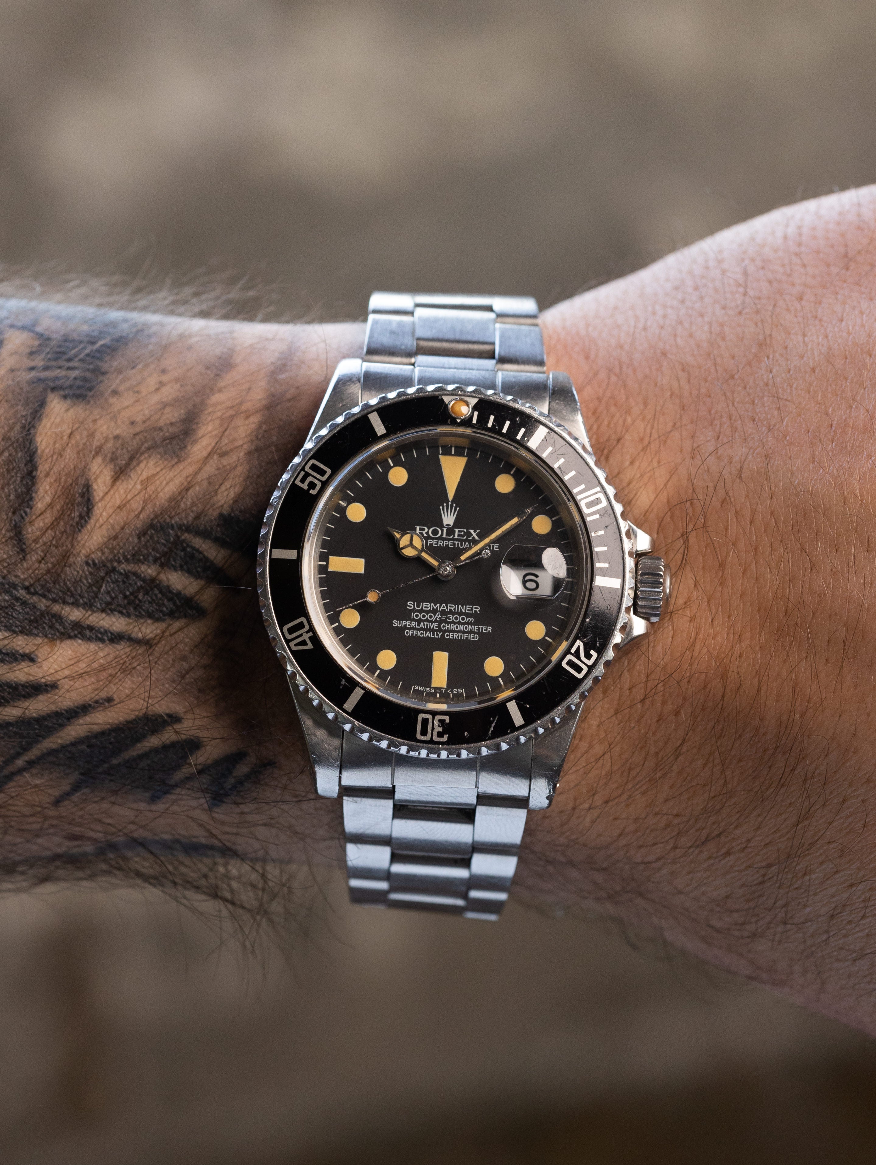 Rolex Submariner Date Ref. 16800 - Transitional Matte Dial