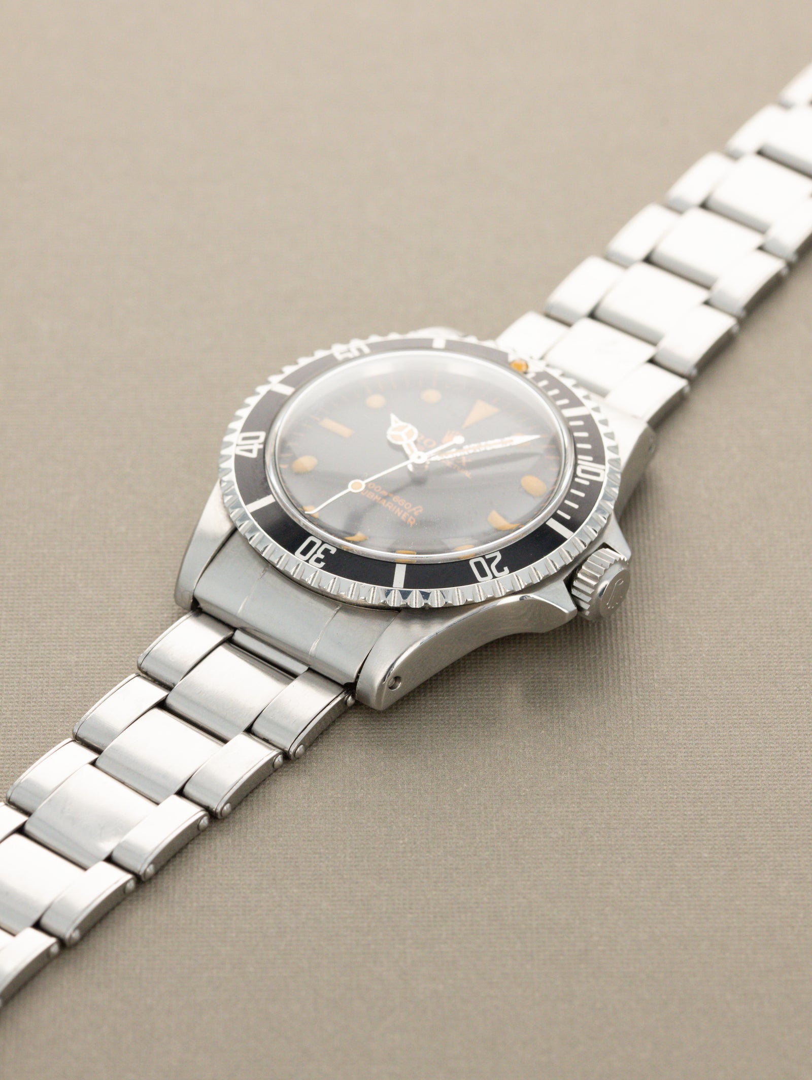 Rolex Submariner Ref. 5513 'PCG' - 'Gilt Underline Pumpkin' Dial W/ Box & Papers
